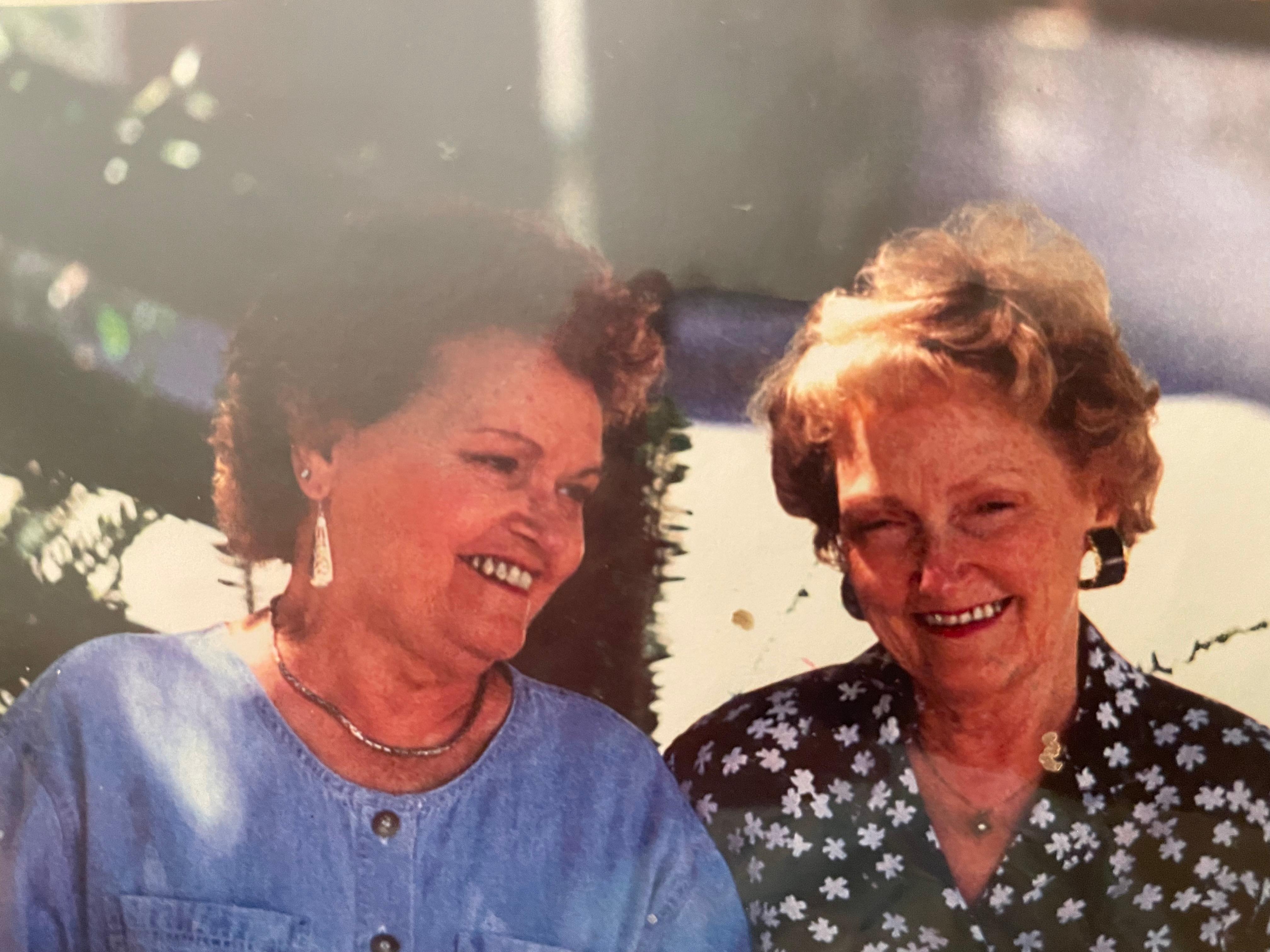 Jerry with sister Juanita