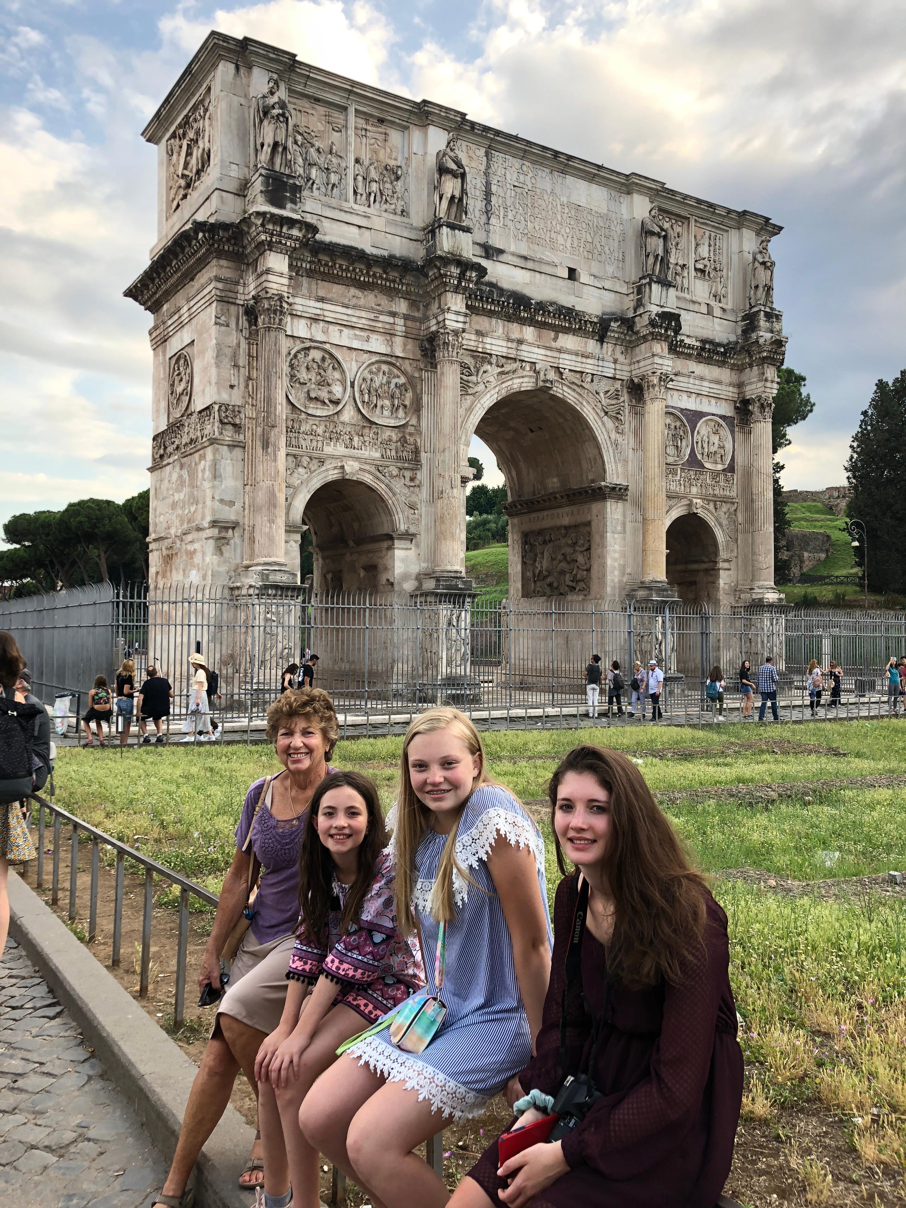 Arch of Constantine, Rome 2018
