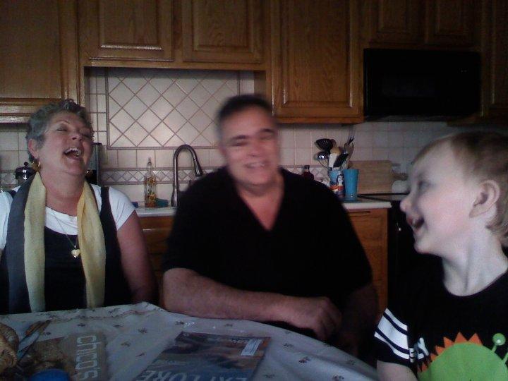 Cameron loved hanging out with Becky and Brad and they got a kick out of each other