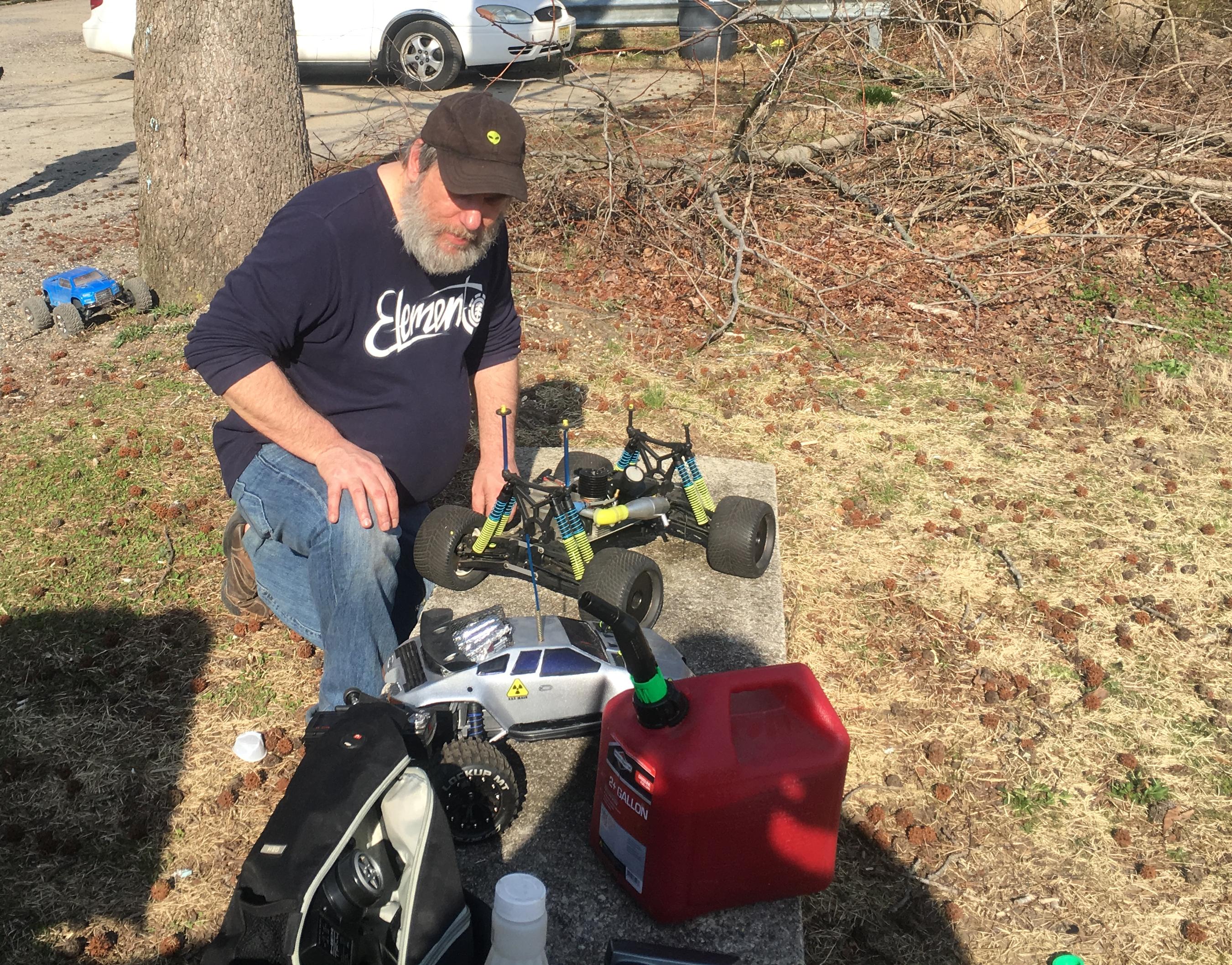 RC vehicles -- One of Shawn's many passions.