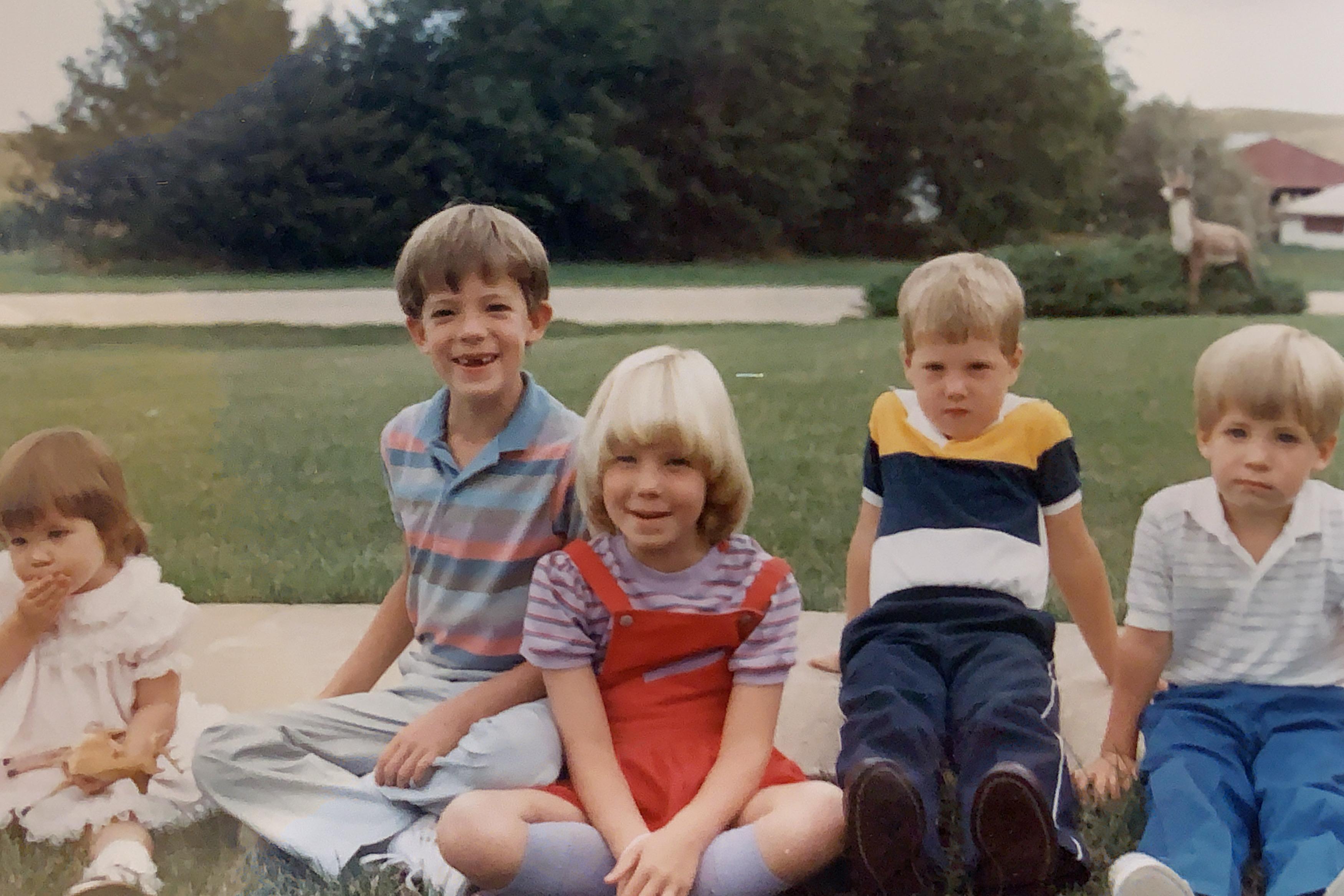 Our fondest memories of Eric are mostly from when he was a little boy still living in Nebraska. We didn’t get to see a lot of him after the family moved to the northwest. I’ll always think of him as that sweet little very first grandchild, that his grandma and grandpa were so proud of, playing with his Nebraska cousins. Even though we couldn’t watch him grow up we could see from pictures, social media posts and from family that he grew from an inquisitive happy little boy into a tall, loving, and caring son, brother, and dad. God Bless him. These are a few pics from those younger days.