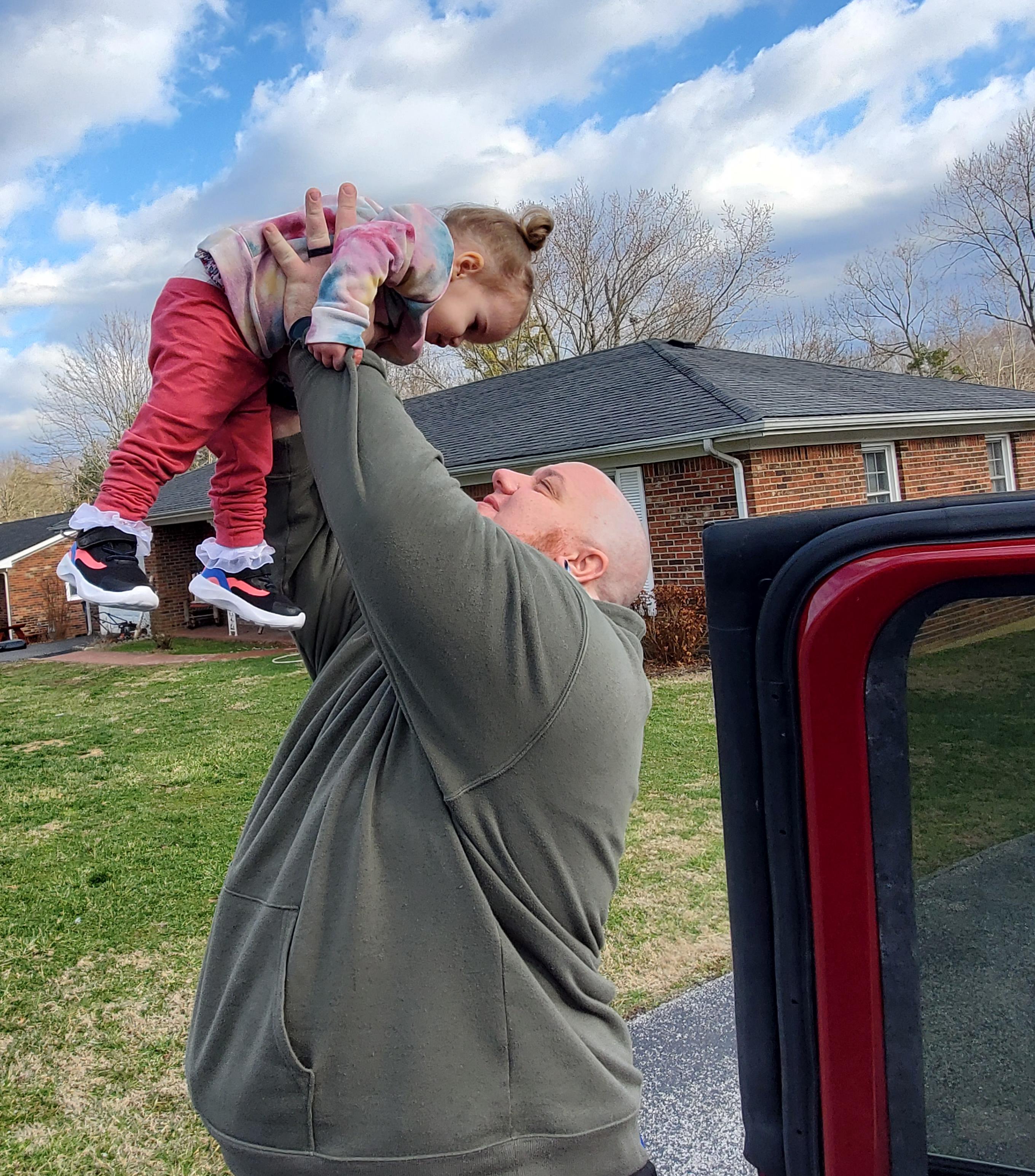 Eric and his sweet baby girl