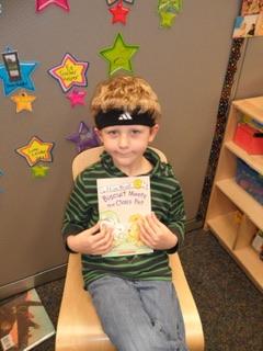 He read this book to the whole kindergarten class.