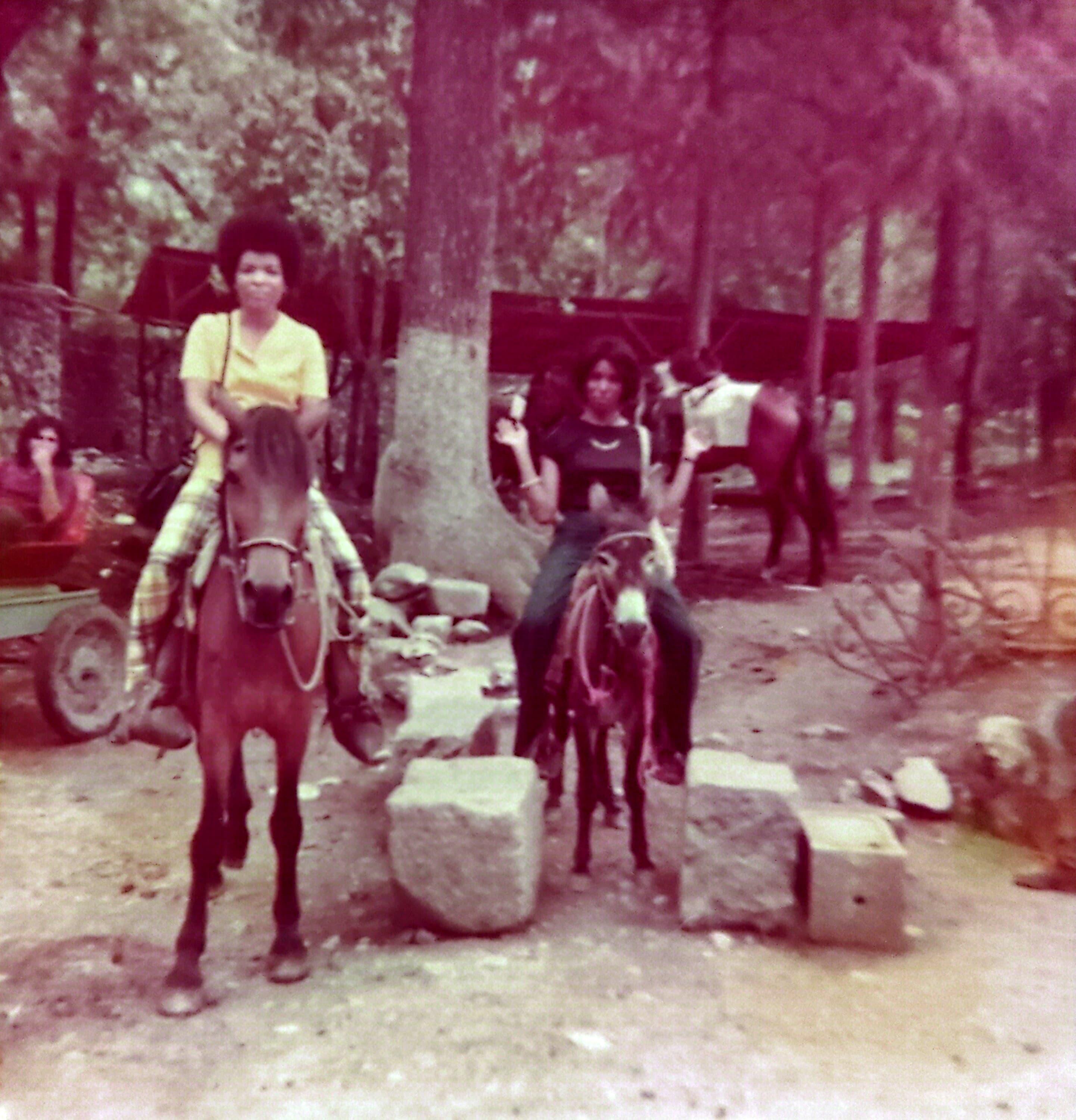 Mom and her sister Ruby in Mexico together!