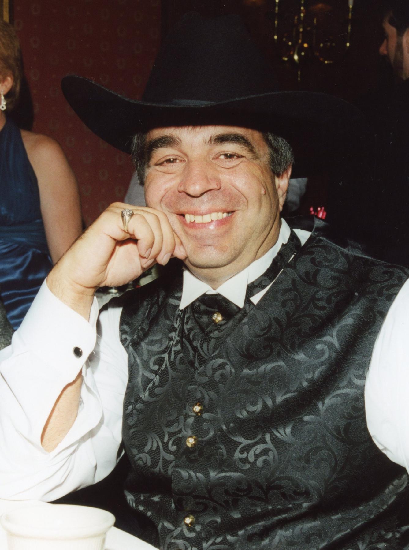 John at his daughter Laura's wedding