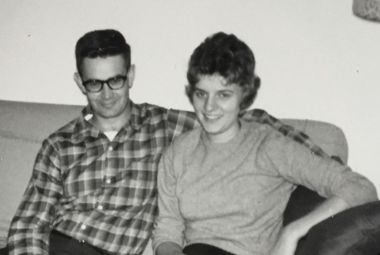 Mom and Dad in October 1963