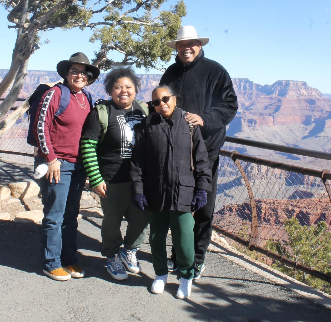 Grand Canyon in 2022 when Mom and Dad came to visit Annika and I while living in Arizona. It was great to have a nature trip together.