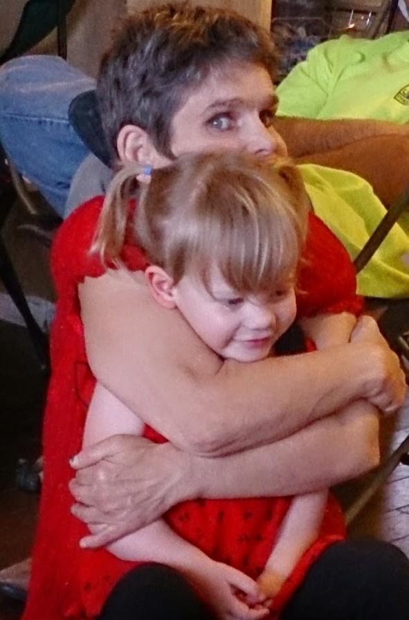  Lauren loves her Addie!