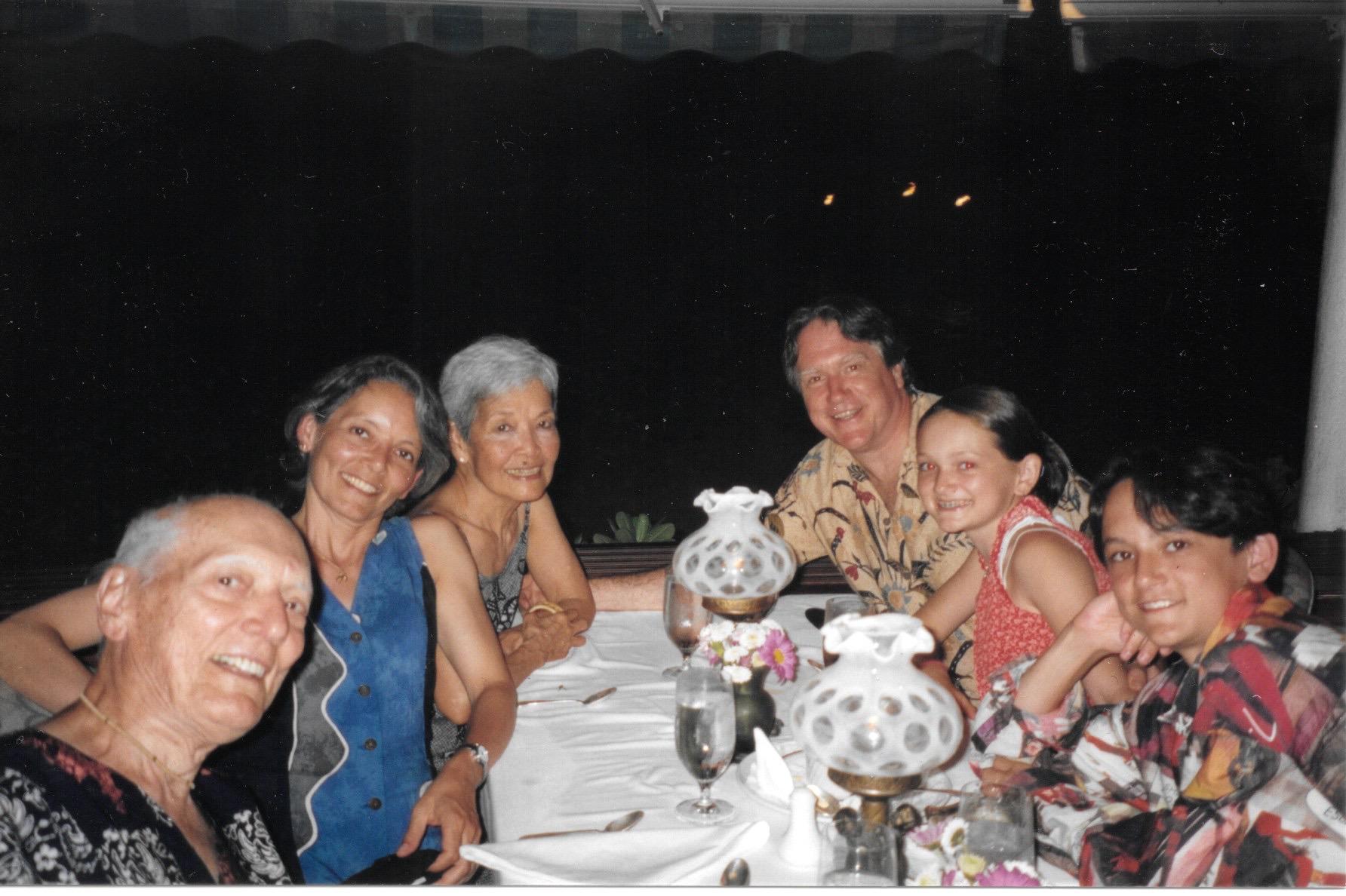 Fumi, Ben, Rie, Ken, John, and Mitsuko