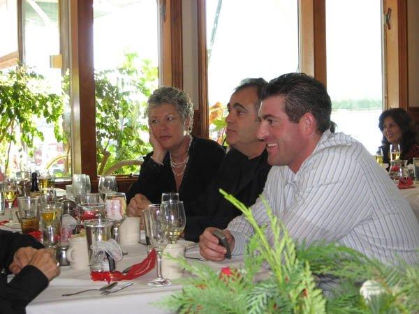 The Drapers were so much like family my wife and I couldn't imagine them not being at our wedding. Brett not in this pic since he was sitting next to me as my best man.
