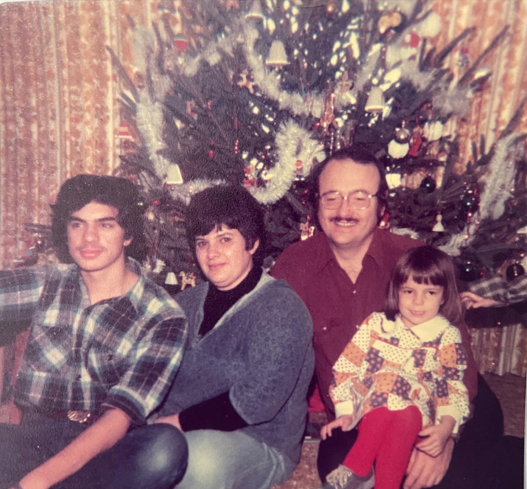 Jeff, Marta, Eric and Ruth...Christmas in Hannibal