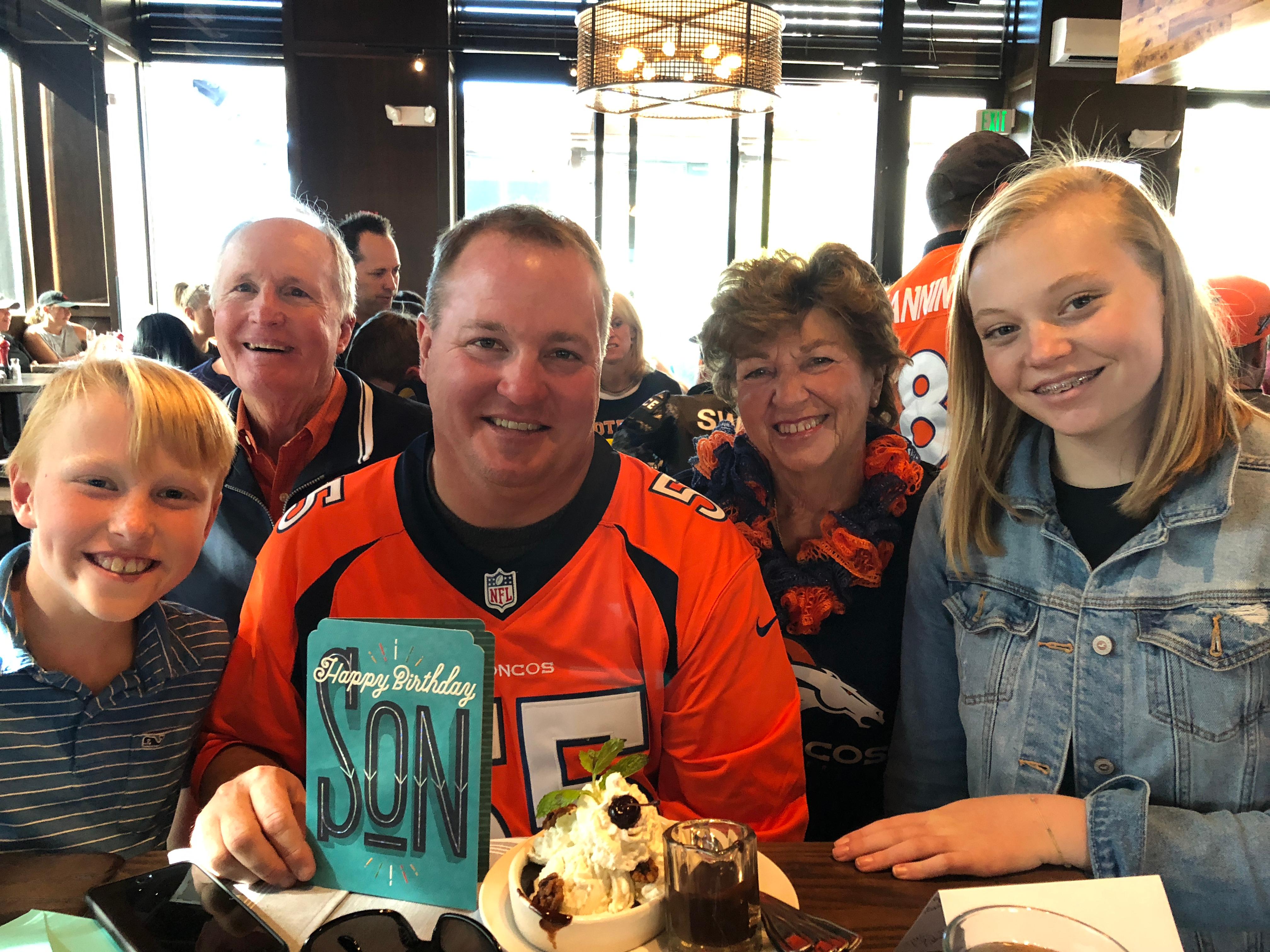 Celebrating Chris's Birthday 2018