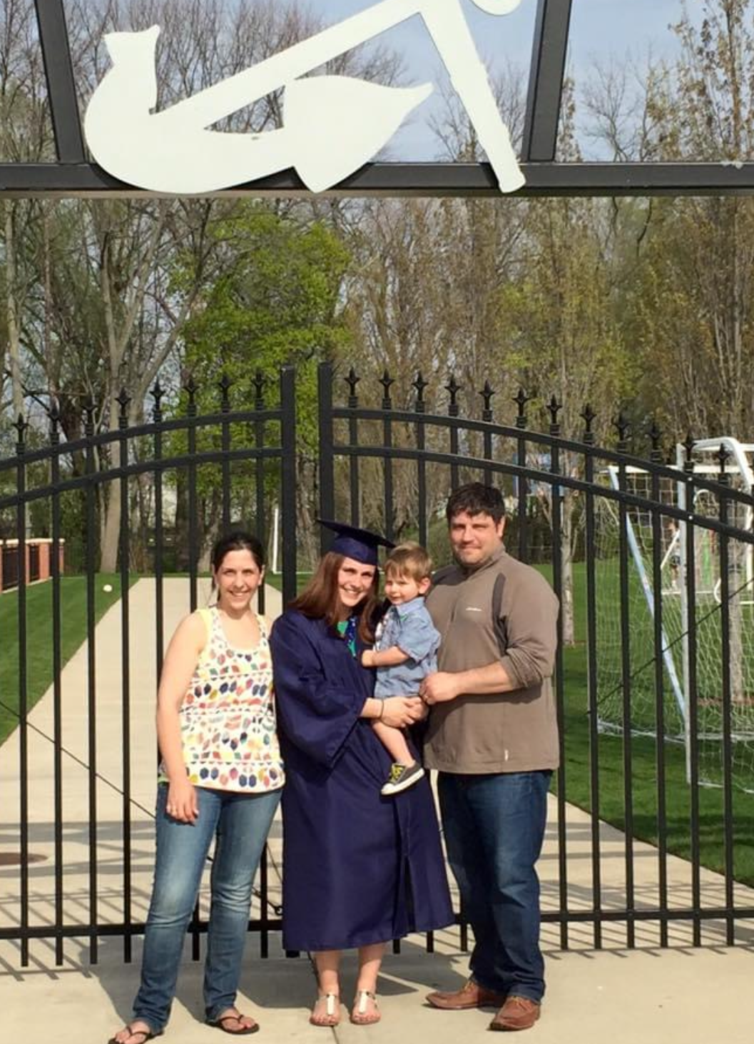 Hope College graduation for Chris’ niece Kendall 2015.