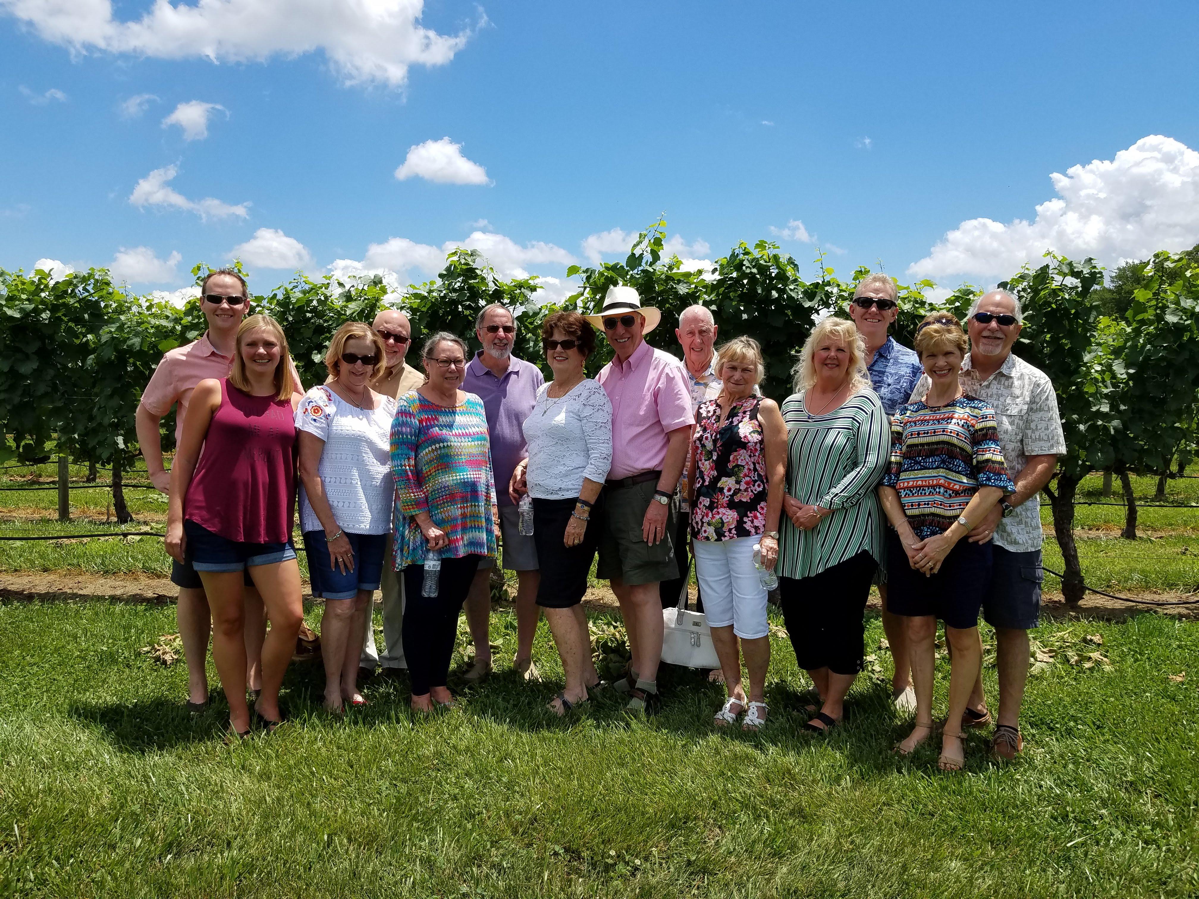 Wine bus tour day