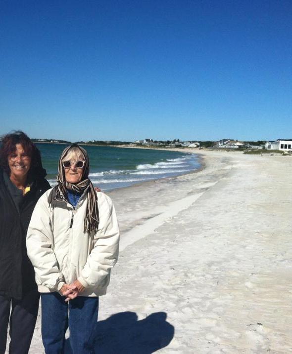 Margaret , daughter and Bird. In Cape Cod around 2014-2017.