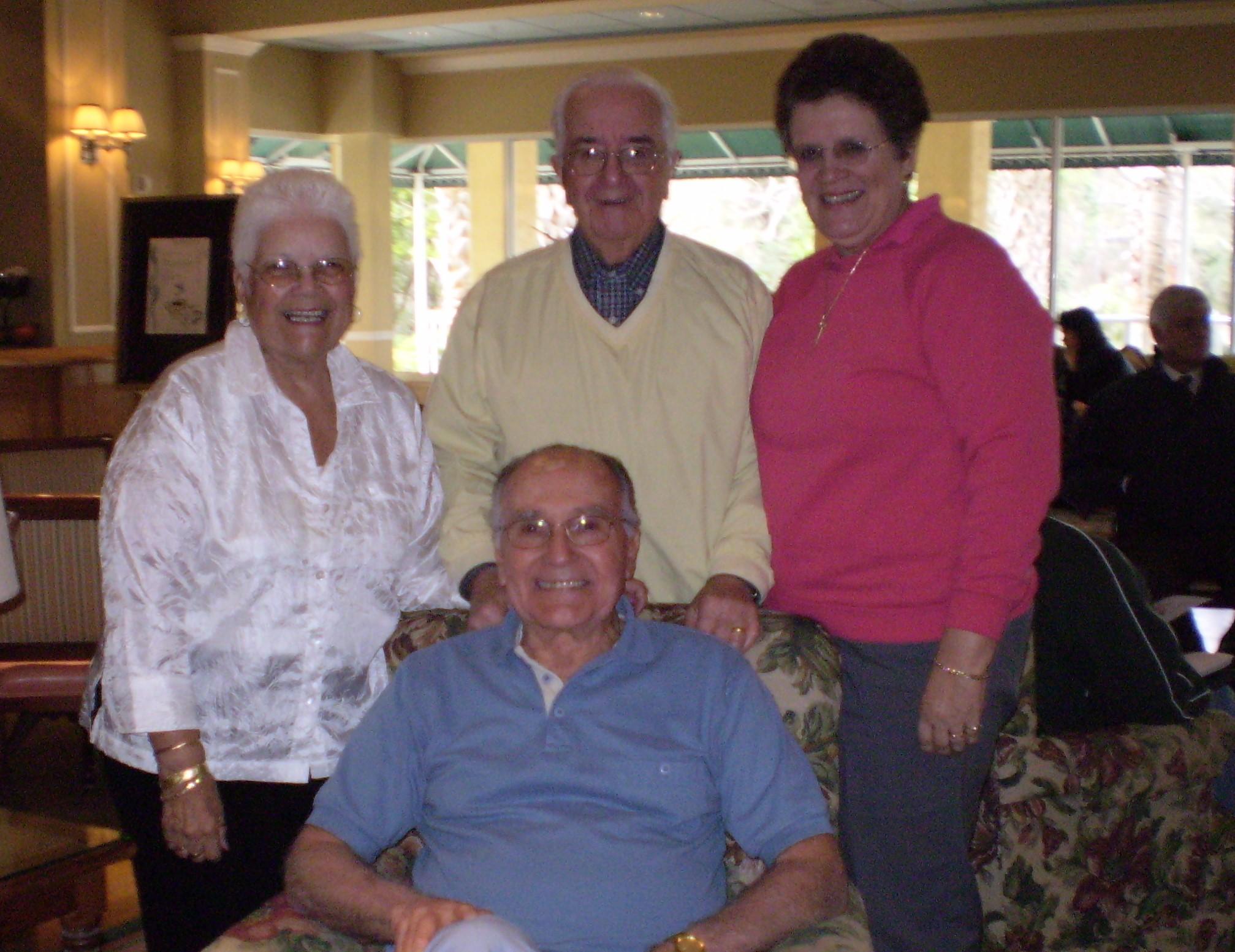 Longtime friends, Pete and Vicki