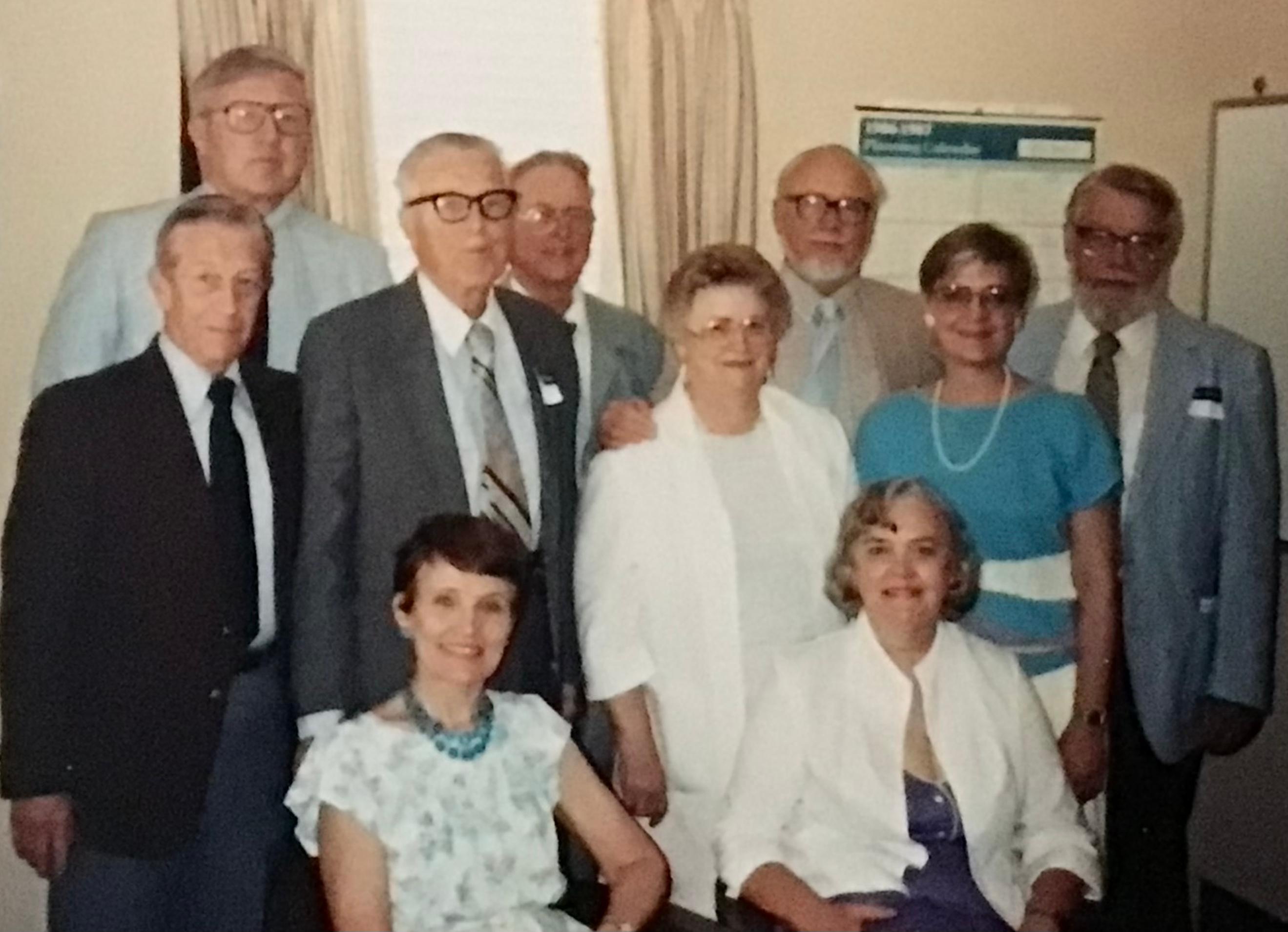 The Lundeen siblings together with their spouses, very rare indeed.
