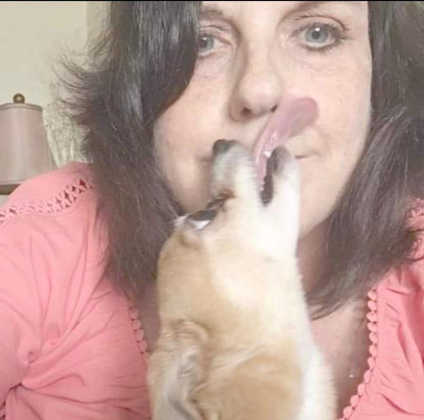 Mom and Lucy. True soul pals.