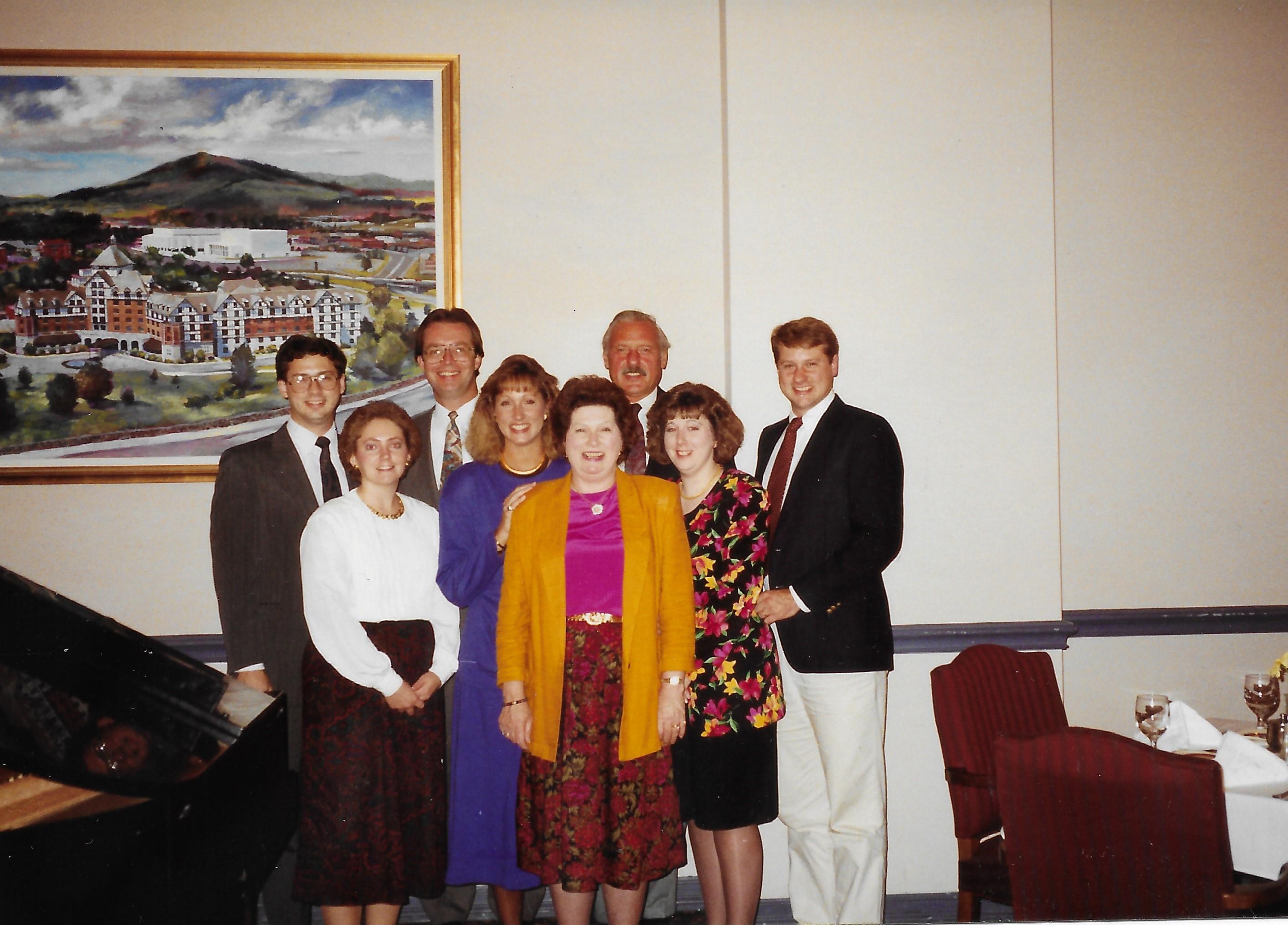 Another pre-kids picture, from 1992 celebrating Granny Hutcherson's 60th birthday in Roanoke.