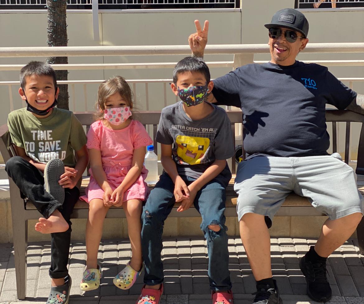 We all really miss you. so glad we got to spend time together in San Diego days with Pierce, Jax, and Sophia. You were way more than just a grandpa; you were Grandpa Spider🕷️
Your sayings like “bad ol dude” and funny nicknames always made us laugh. We're so thankful for those times. We'll miss you, but you'll always be with us in our memories and hearts. 💖