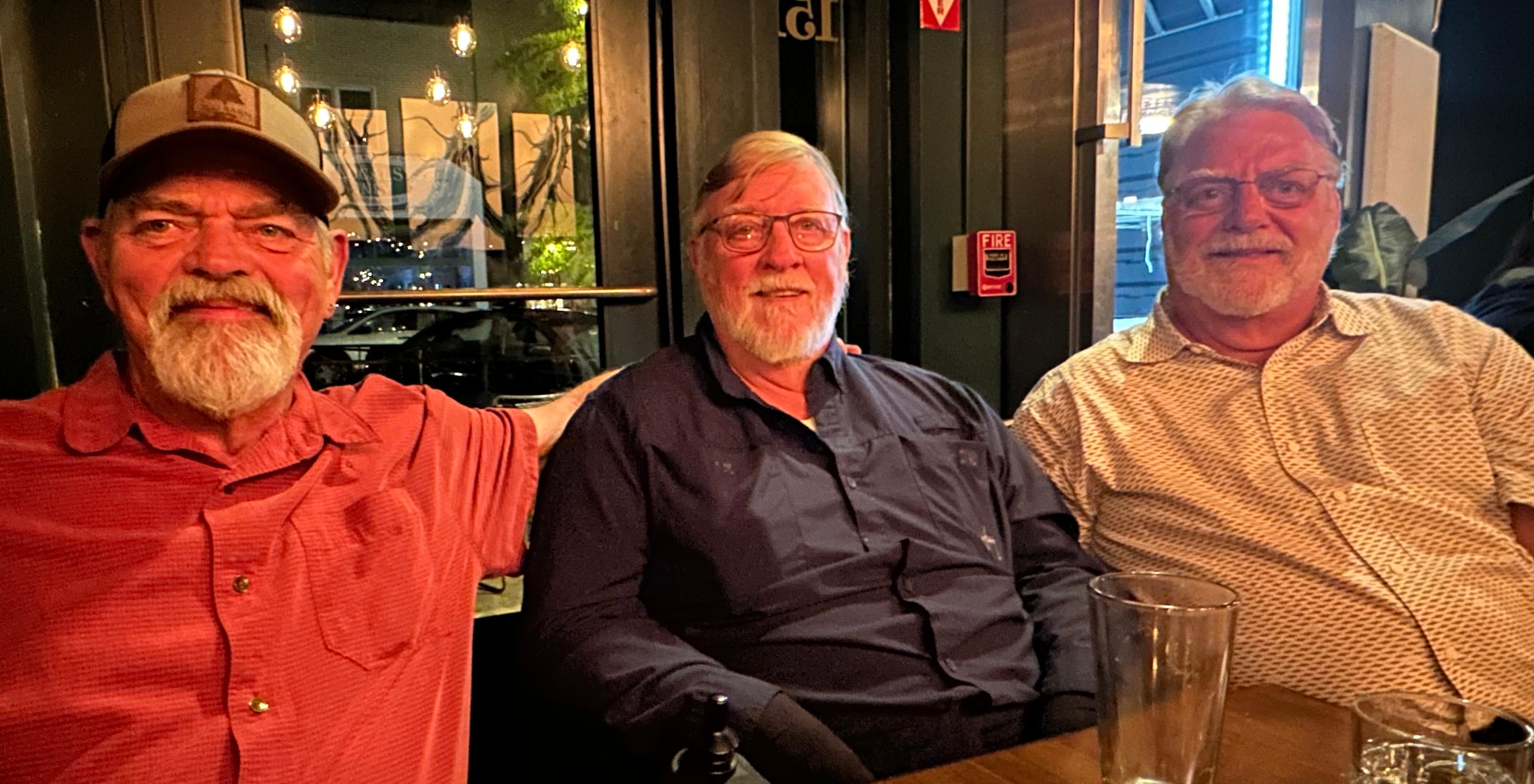 Brother time in Asheville, September 2023.