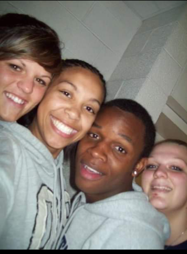 David and friends.The high school years!