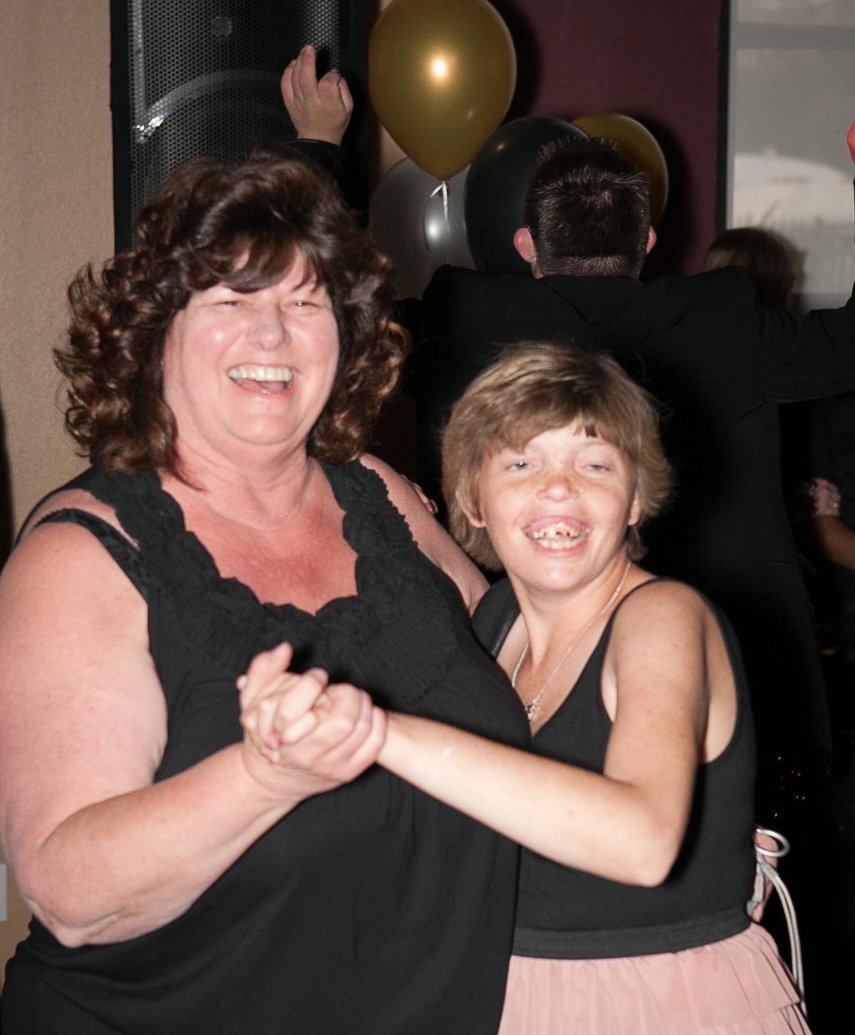 Dancing with Susie.