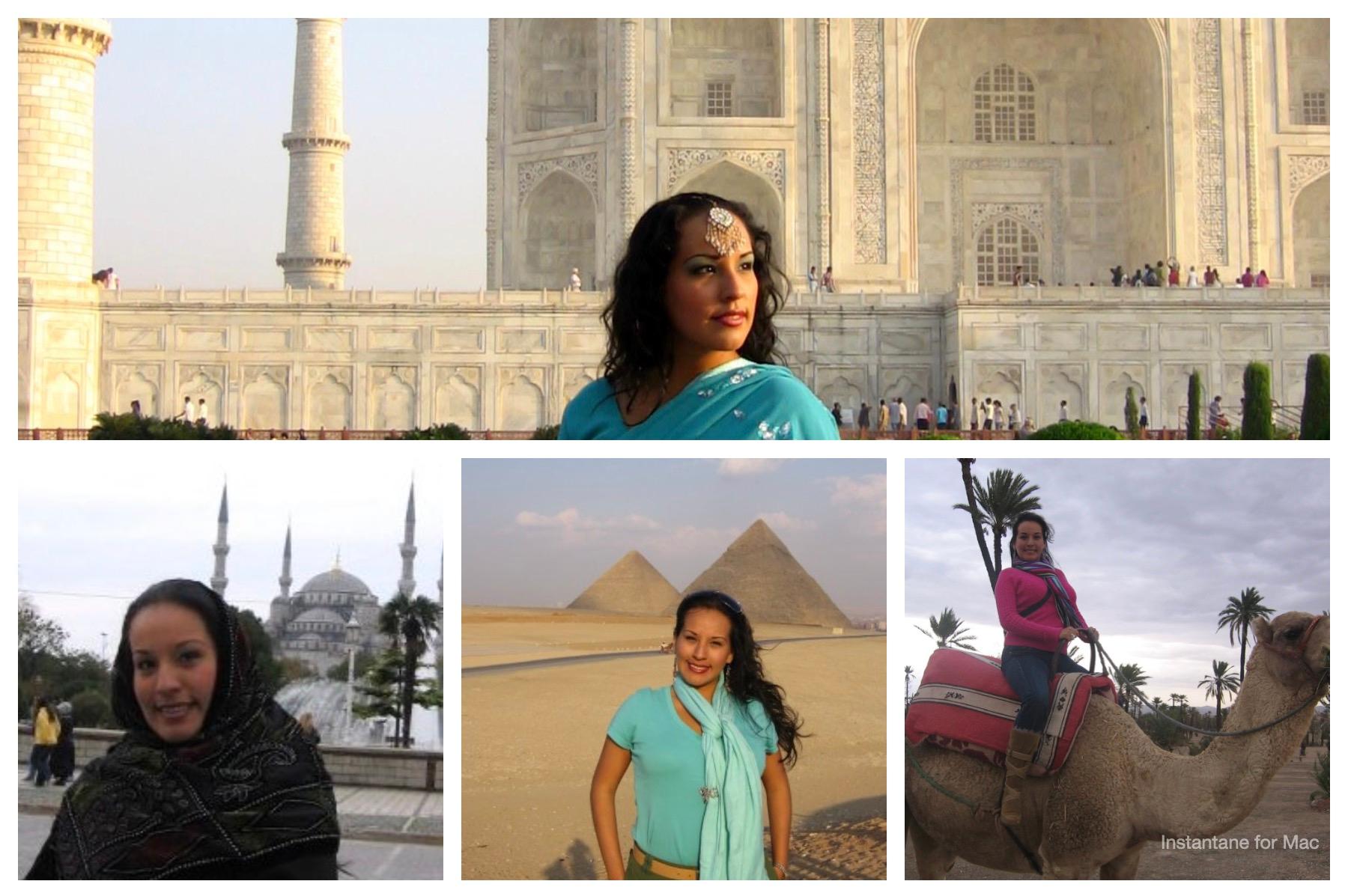 Traveled to India, Egypt and Turkey