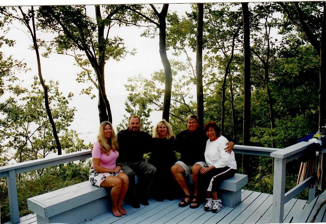 The Meeders having a great time at Saugatuck! We miss you Marianne.