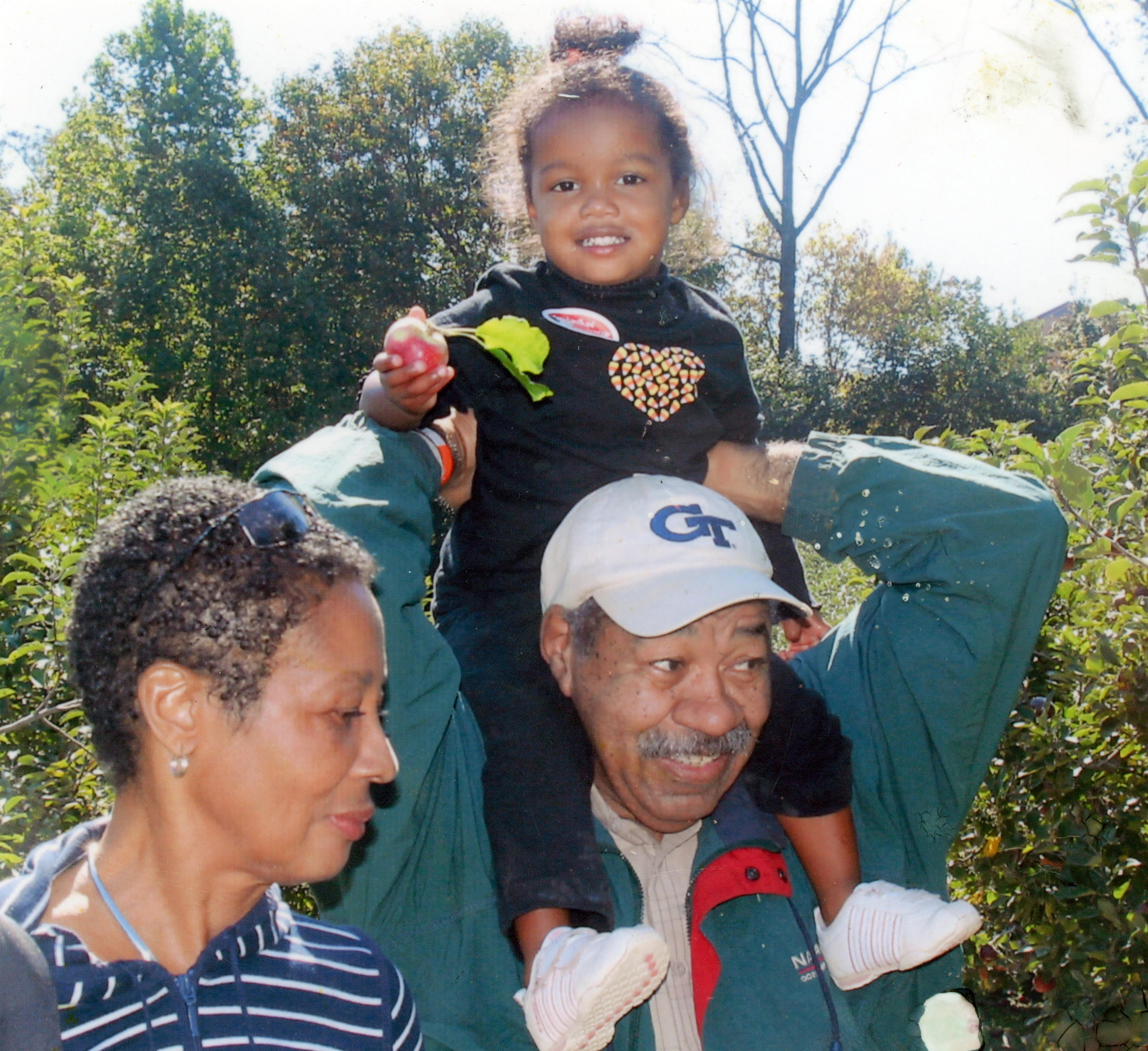 KK loved being on Opa's shoulders