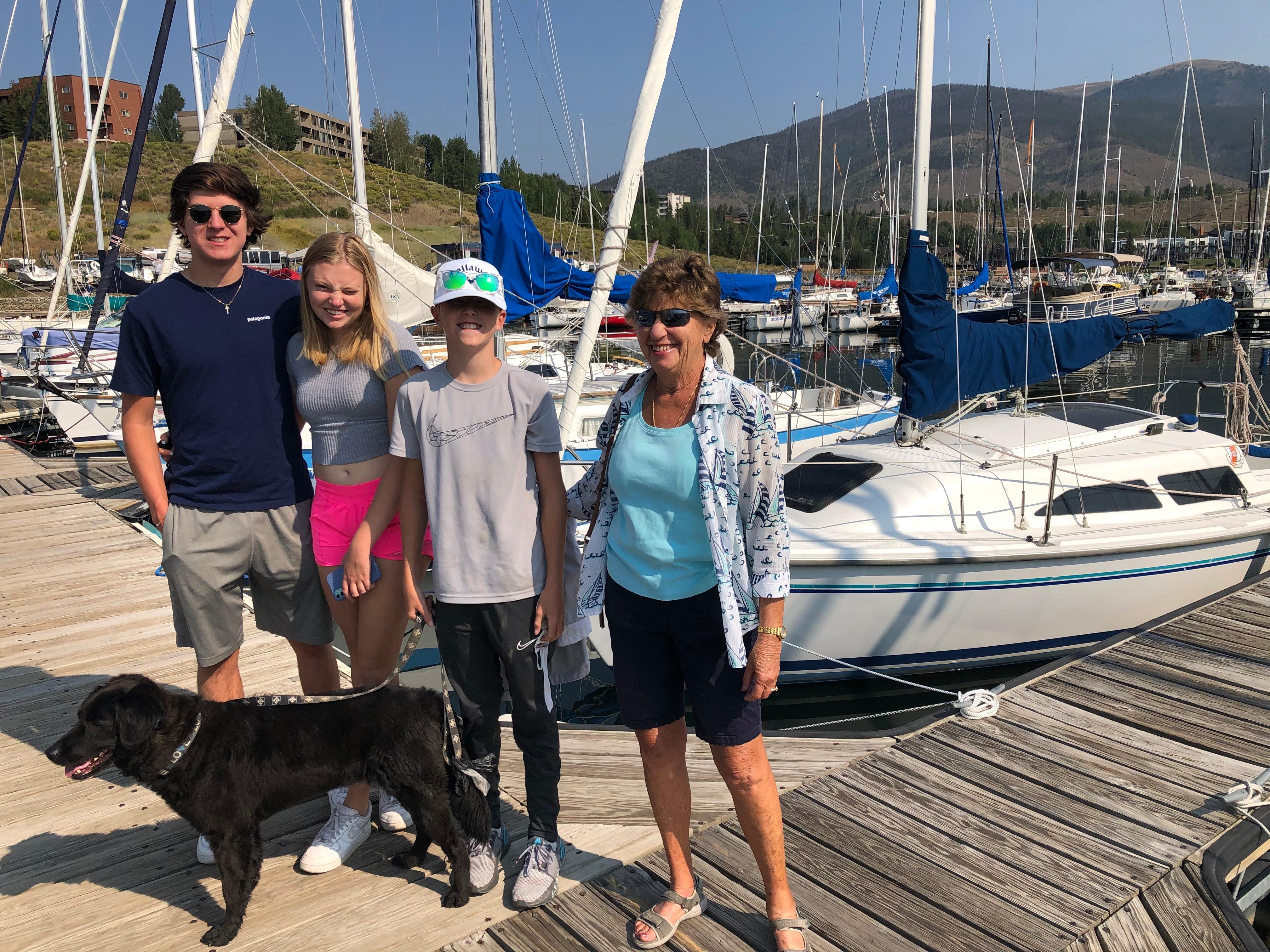 Heading out for a sail in 2020.