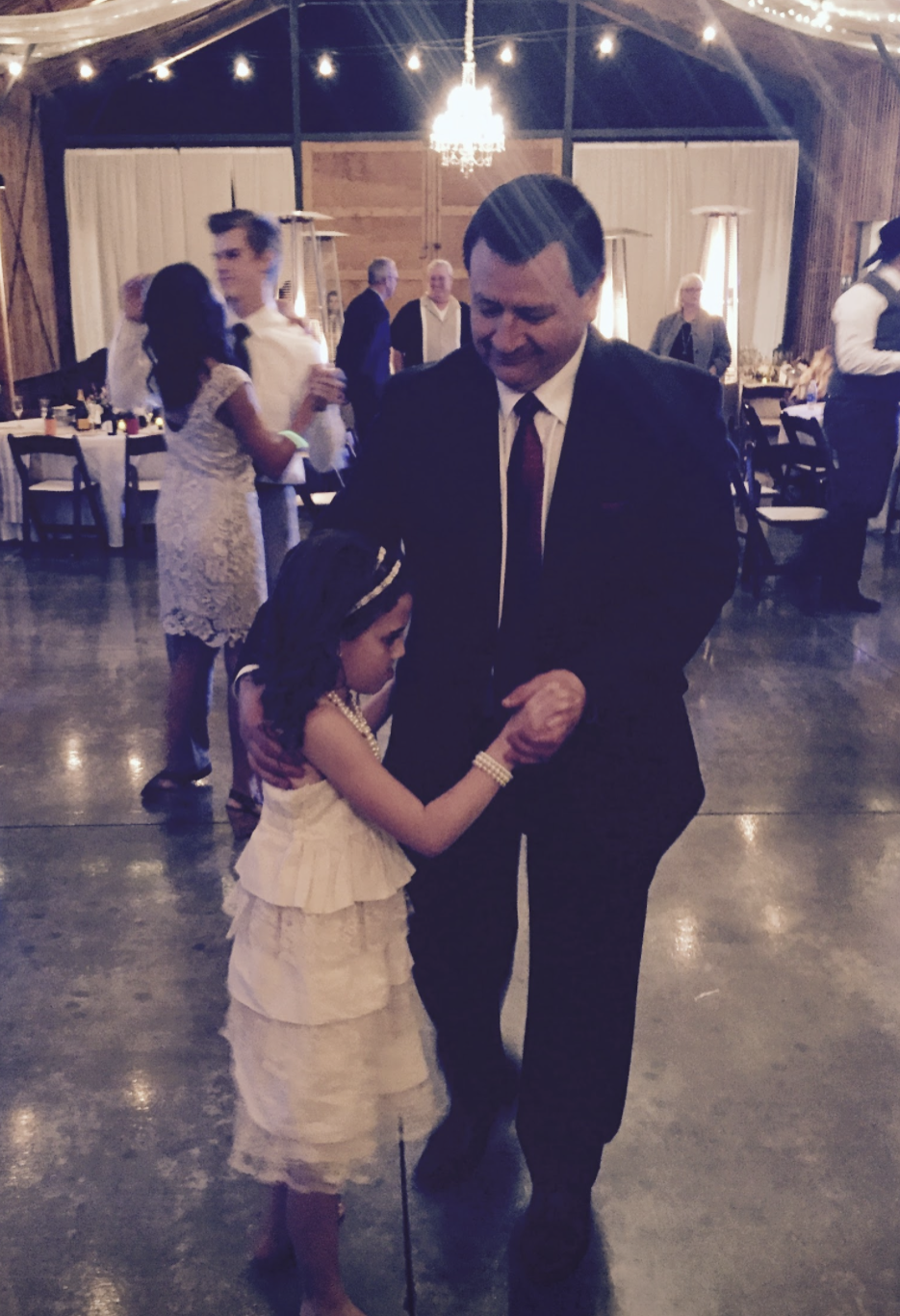 Dad and his granddaughter Ella