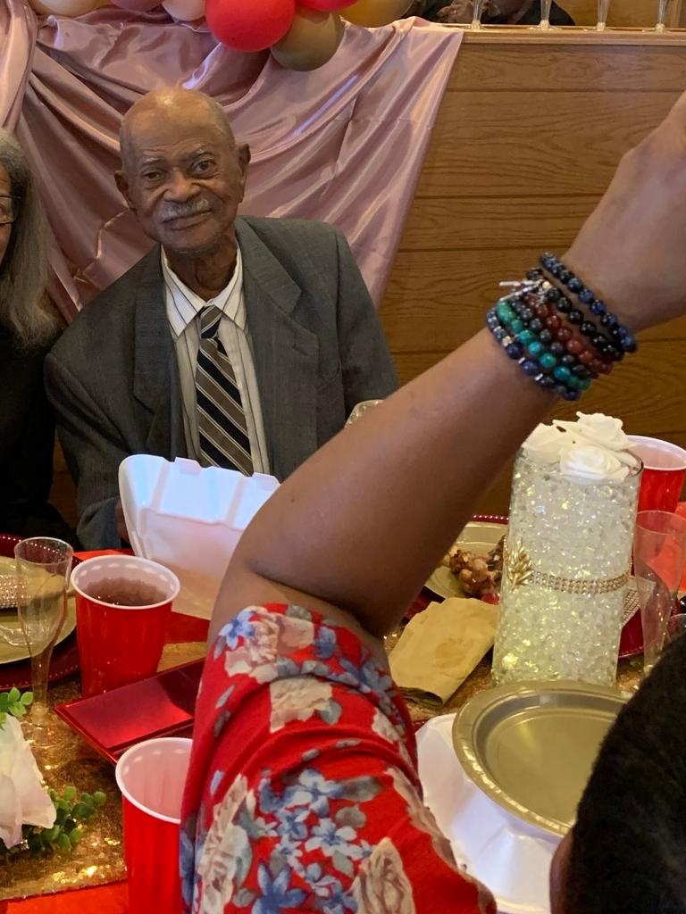 Roger and Cheryl at birthday party