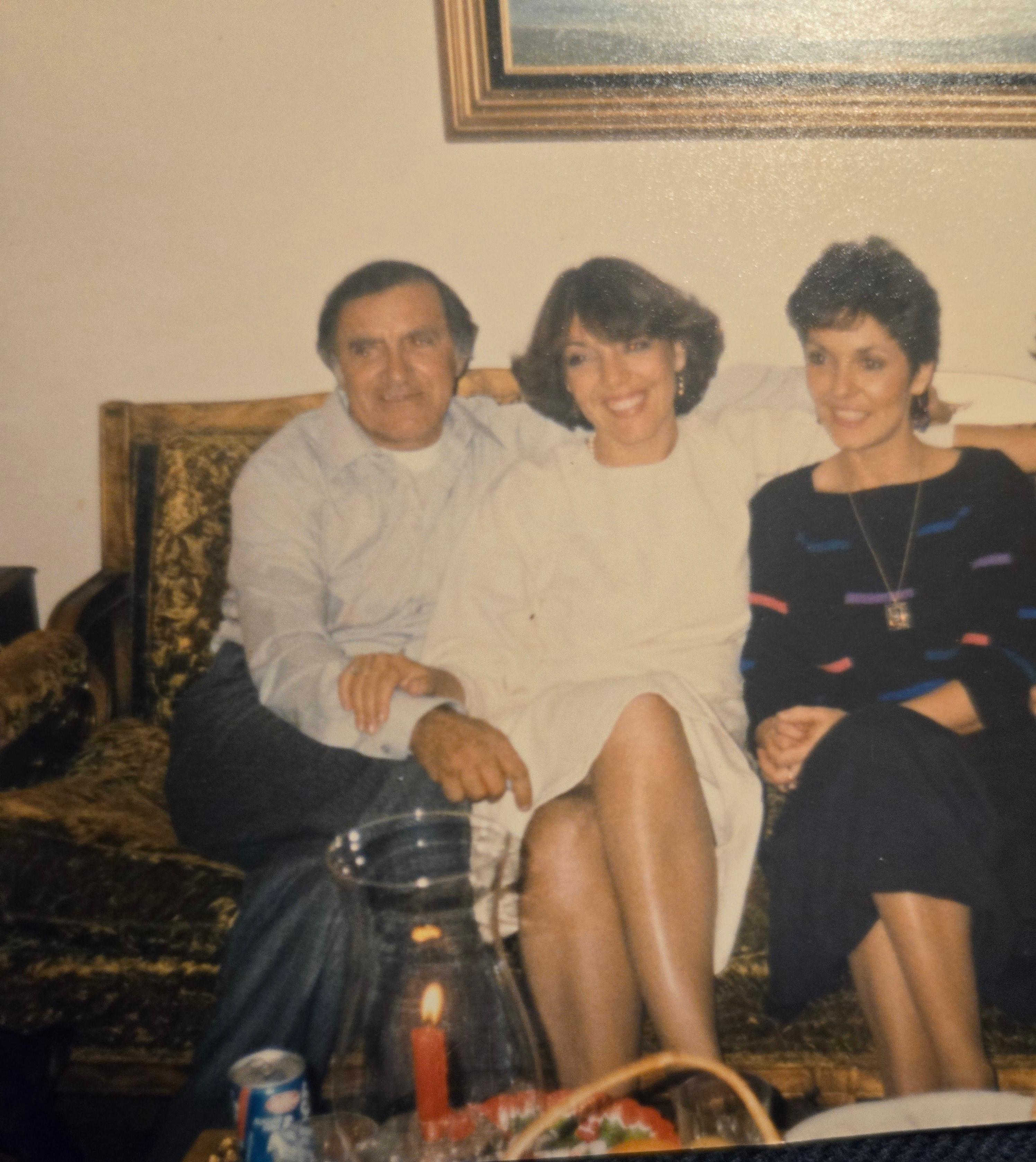 Dad, Tina and Rosely 1986