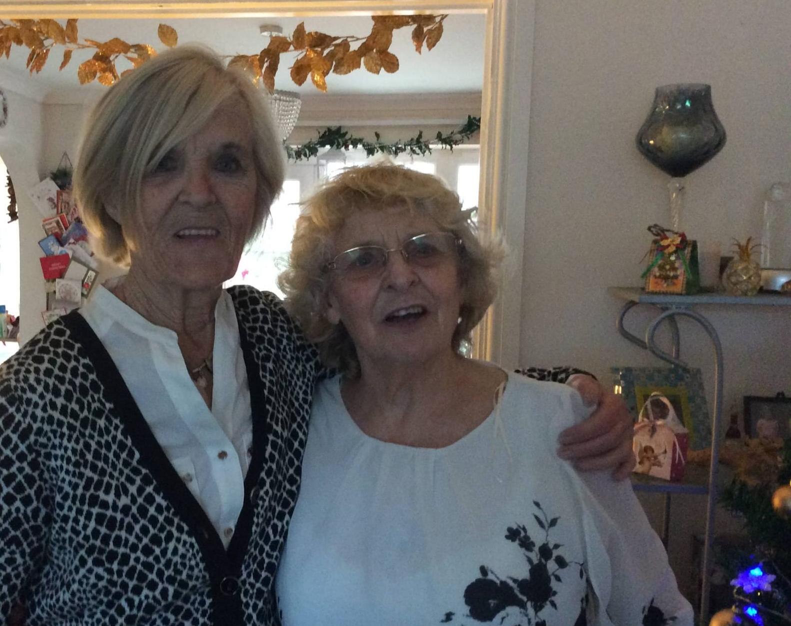 Bird and Cousin Marilyn-Photo taken in Ashby De La Zouch, England