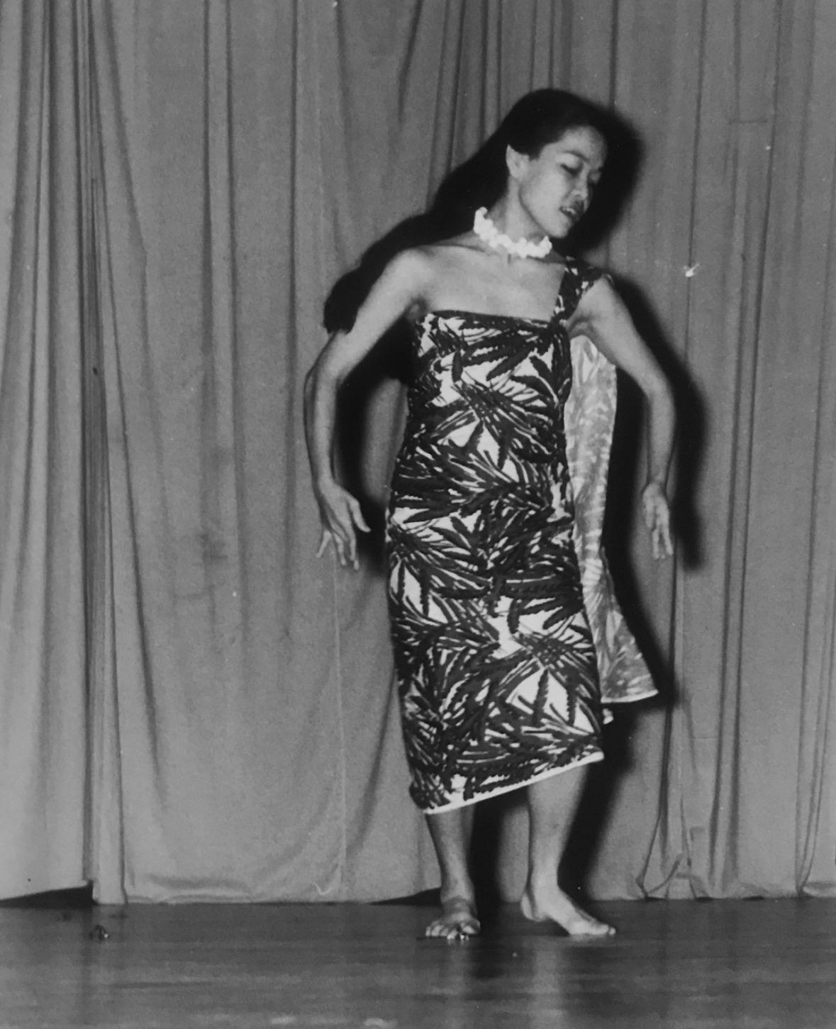 Fumi dancing.