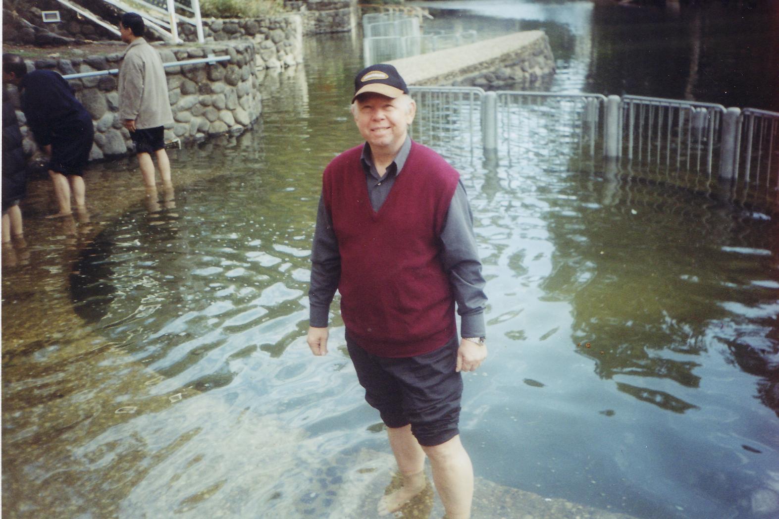 In 2010 Karl had the chance to visit Jerusalem and walk in the steps of Jesus. It was a profound experience for him.