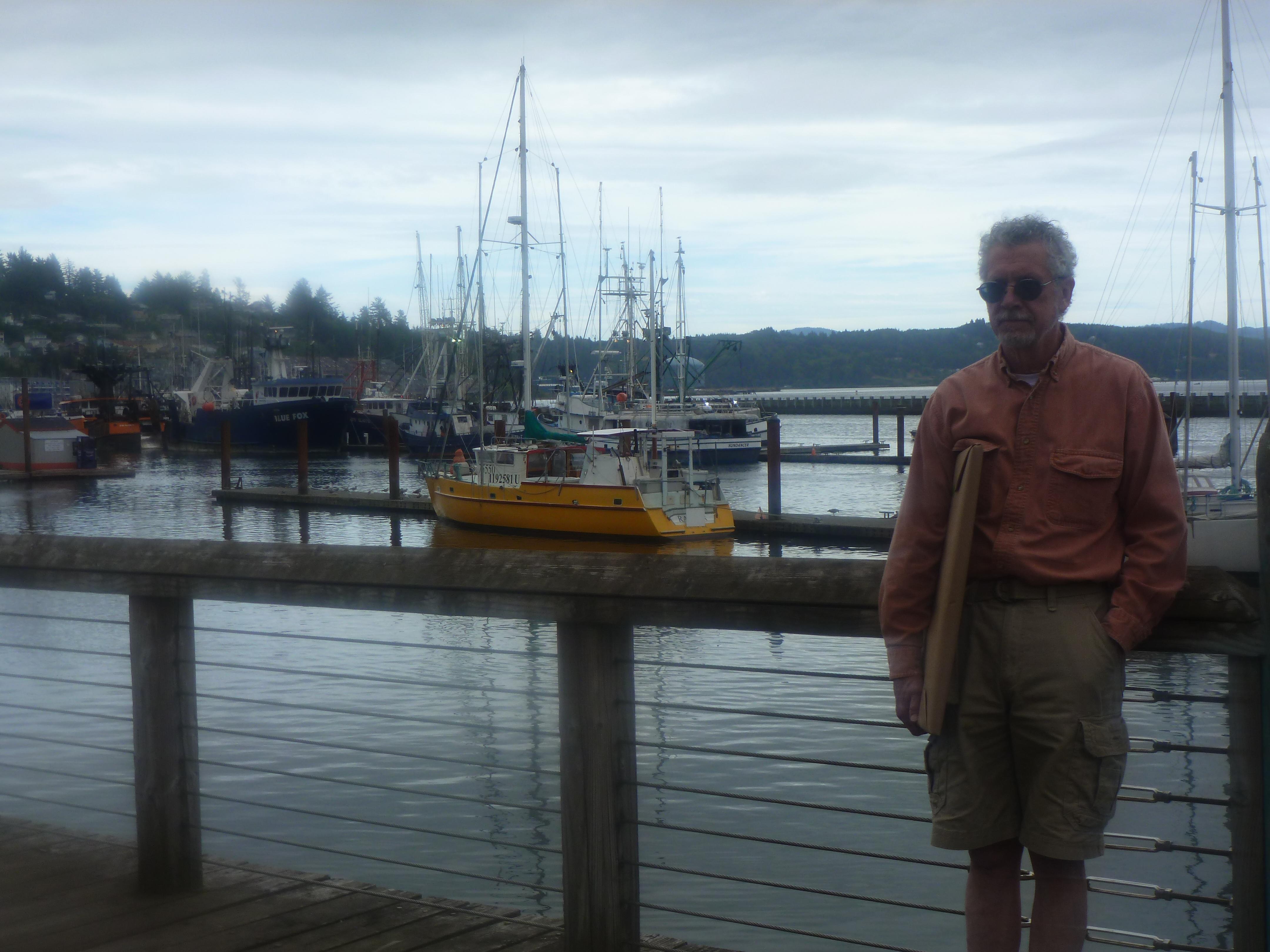 After Teresa and Shaun's wedding on the Oregon Coast. I can't remember what town we were in or what he bought, but we sure enjoyed ourselves!