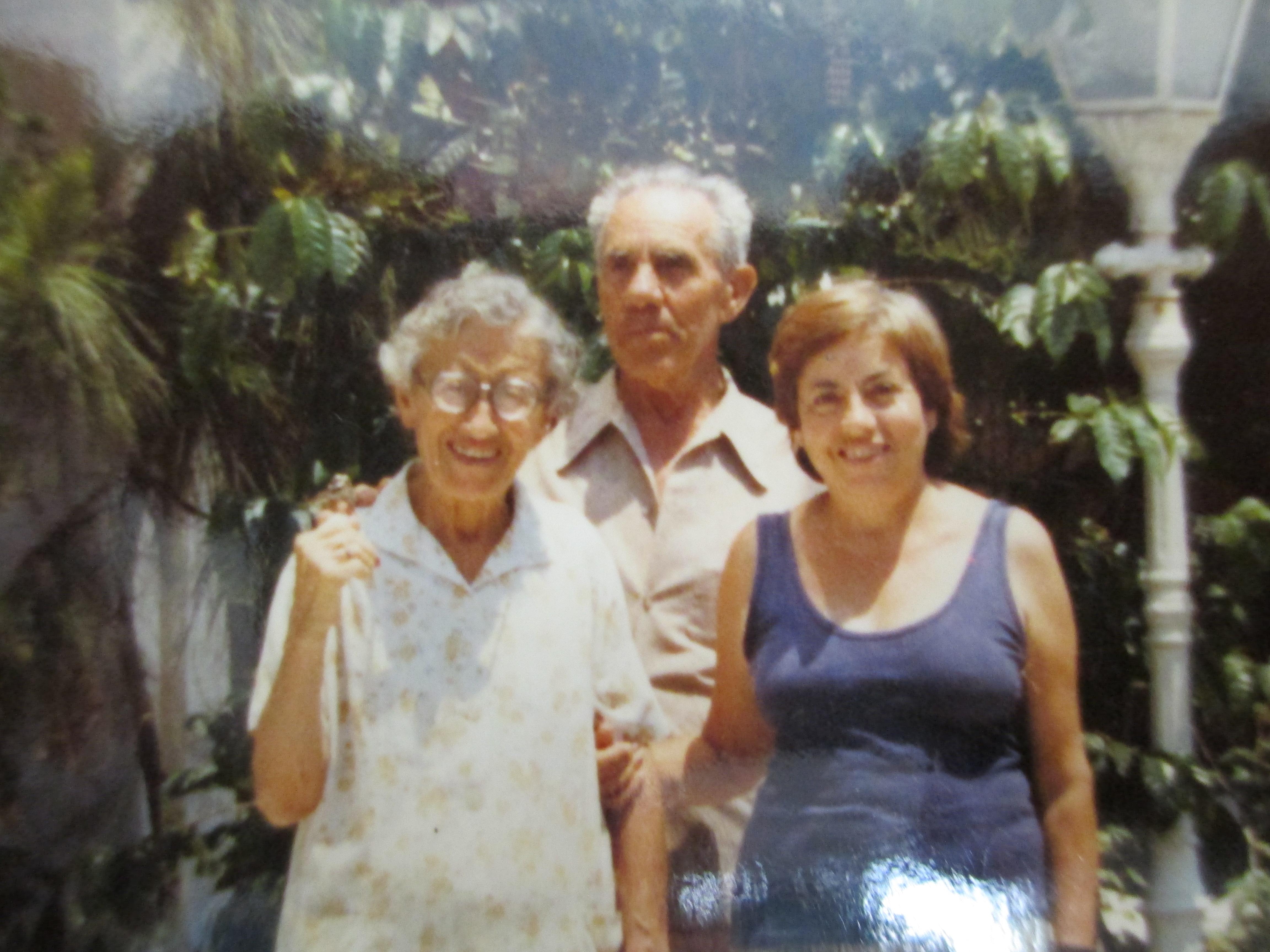 Grandma Rosina, Grandfather Solferino and Aunt Antoinette