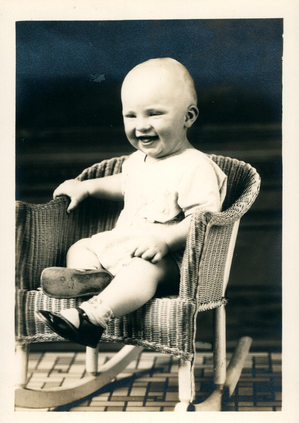 Lyman's first rocking chair