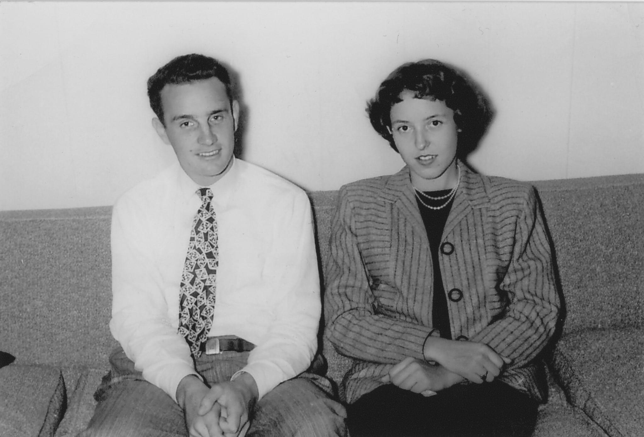 George Badger and Joyce Wilson Badger (his first wife)