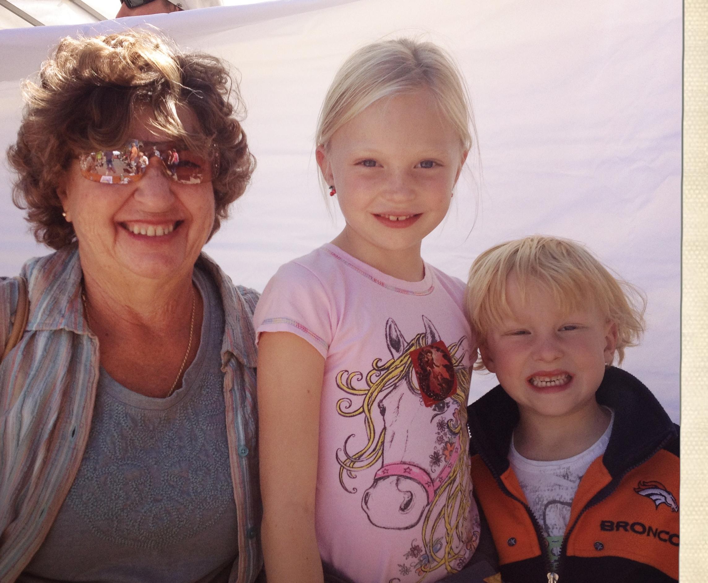 Nana, Lily, and Brady