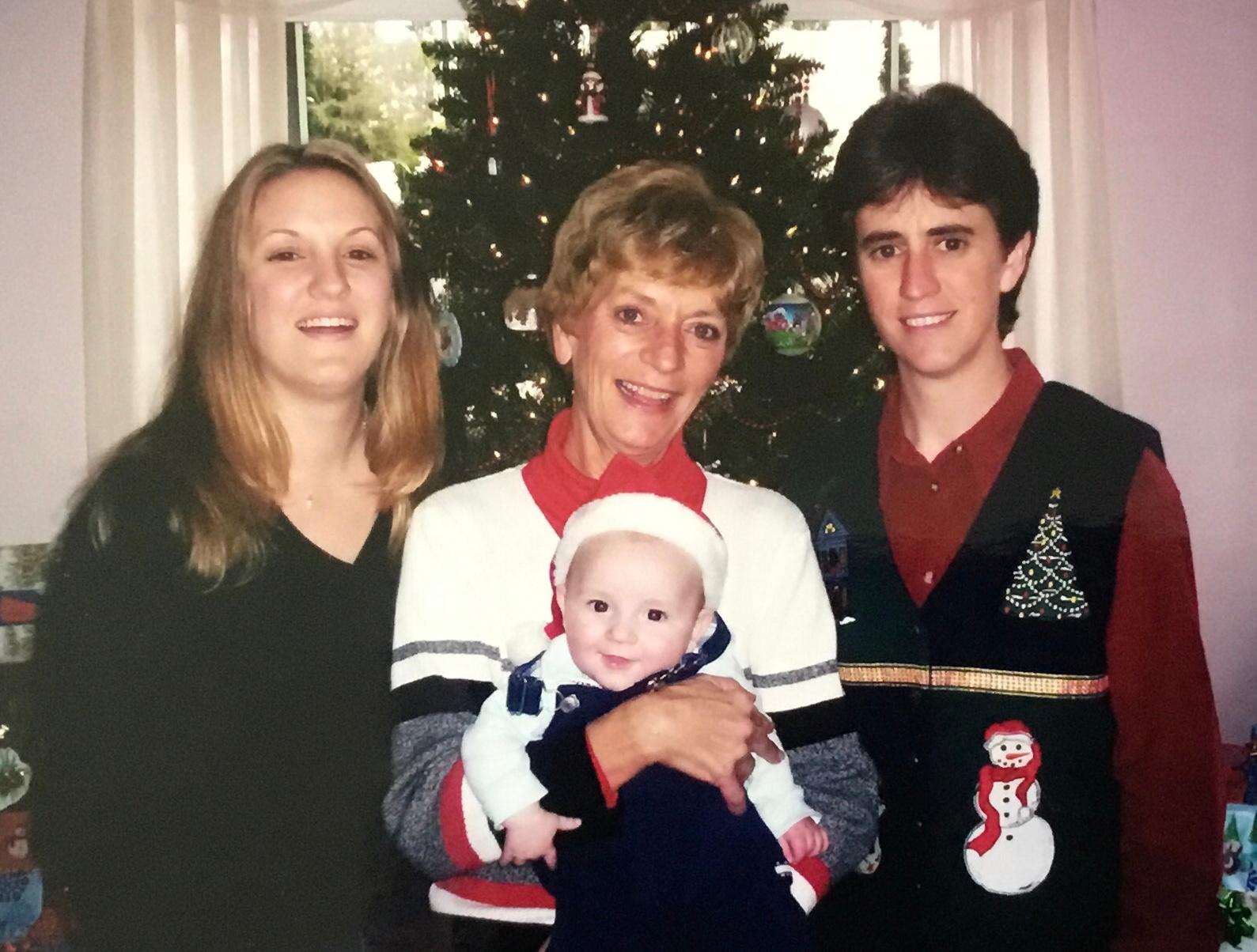 Seth's first Christmas, 2004