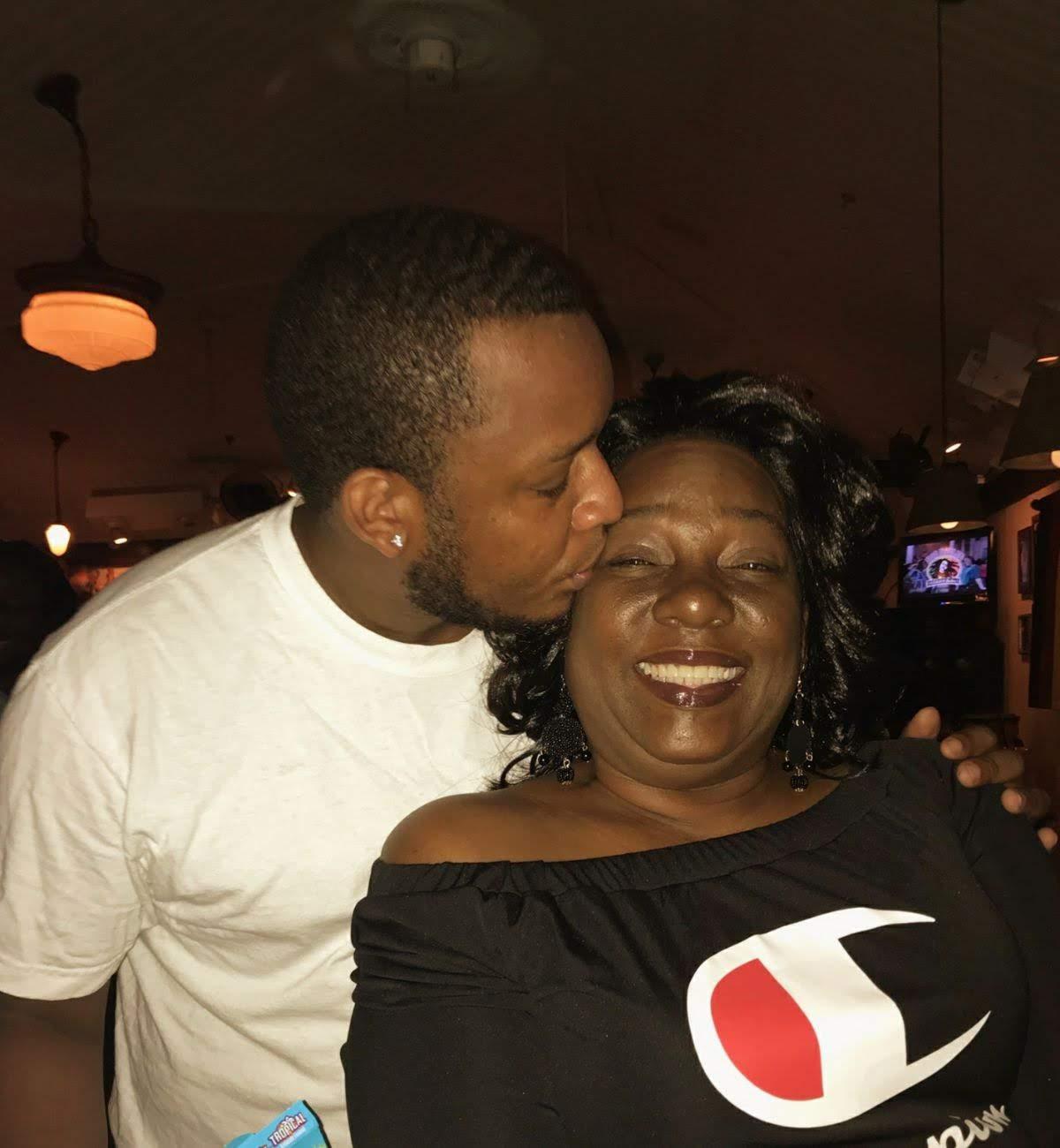 David celebrating Mothers Day with mom in 2019!