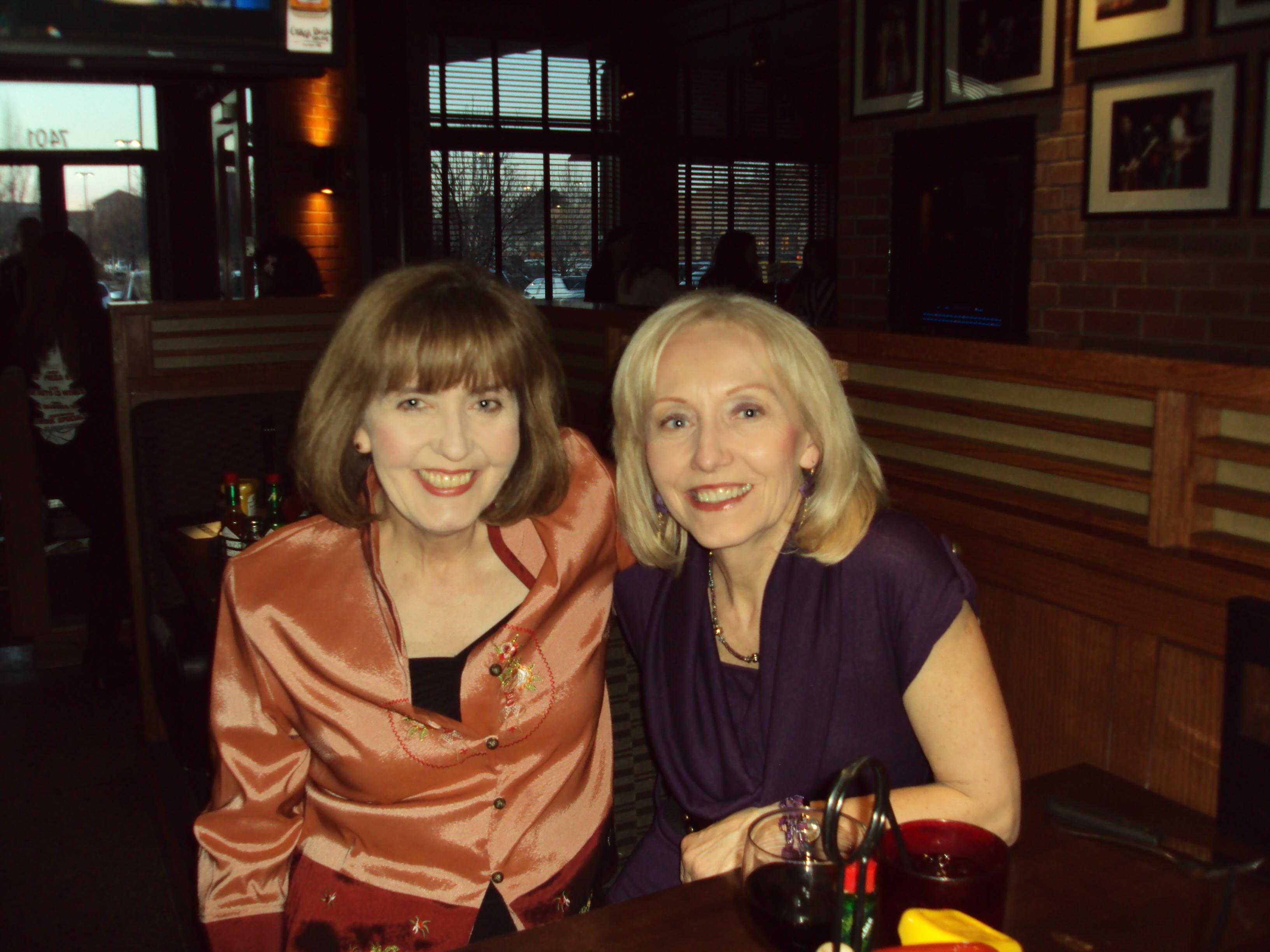 Halina's birthday in Denver with Zofia.