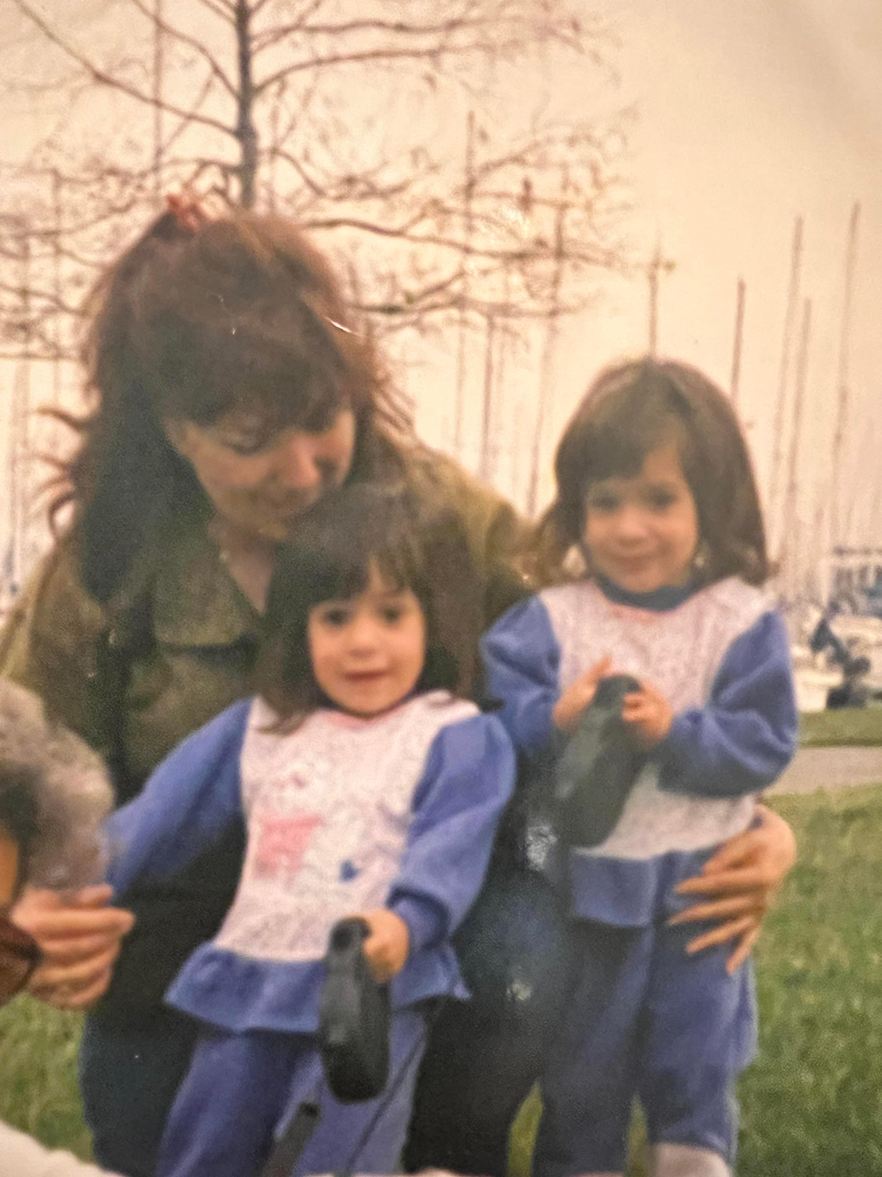 Grandma, Tiffany and Steph at the marina in Alameda
