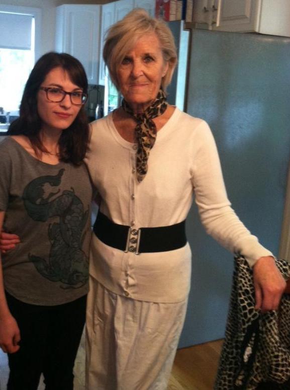 Hannah Rusch; granddaughter and Bird