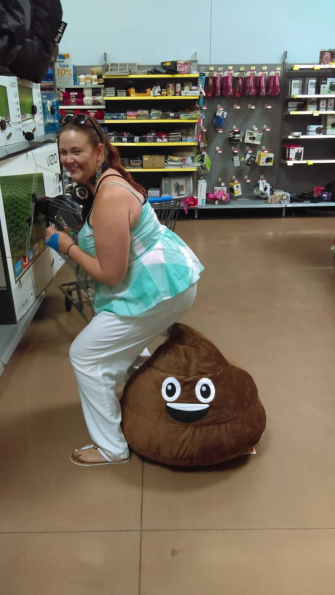 Having fun at Wally world