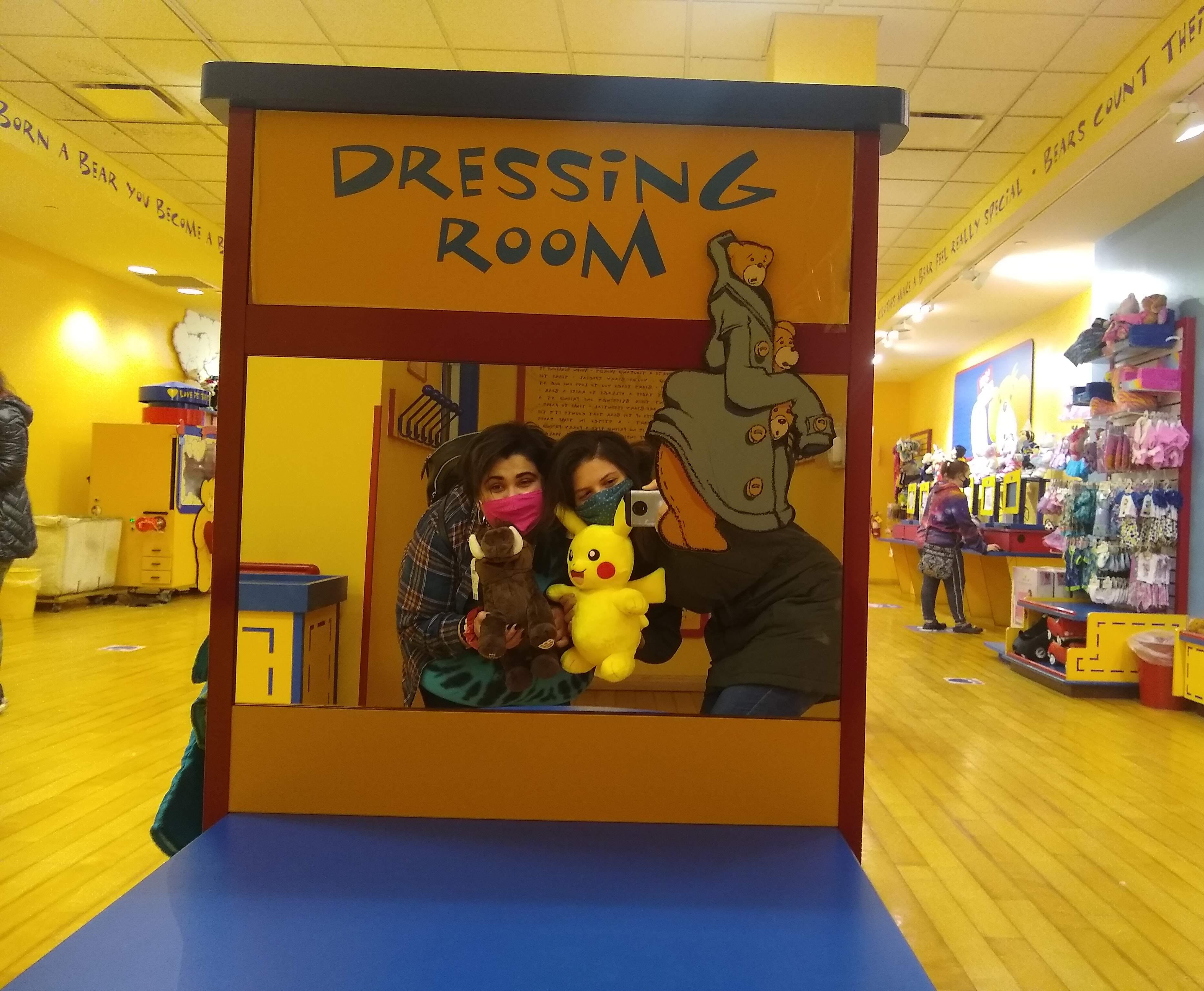 Shan had gotten very sick in 2020 at the height of the pandemic. She would spend weeks at a time in the hospital unable to have any visitors due to the pandemic restrictions. When she was finally out and about she kept talking about how she'd always wanted to build a bear. So a random Saturday we went! She built Pumba and I built Pikachu. Absolutely no shame being grown women shopping next to eight year olds!! Shannon was the epitome of "heal your inner child and have some damn fun!!"
Love you and miss you already, girl.