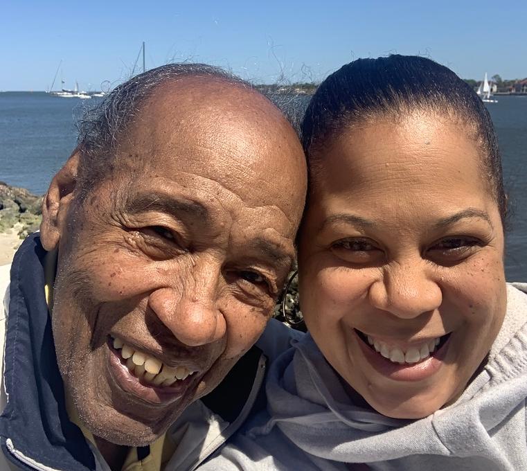 Dad hanging with Fela in St. Augustines